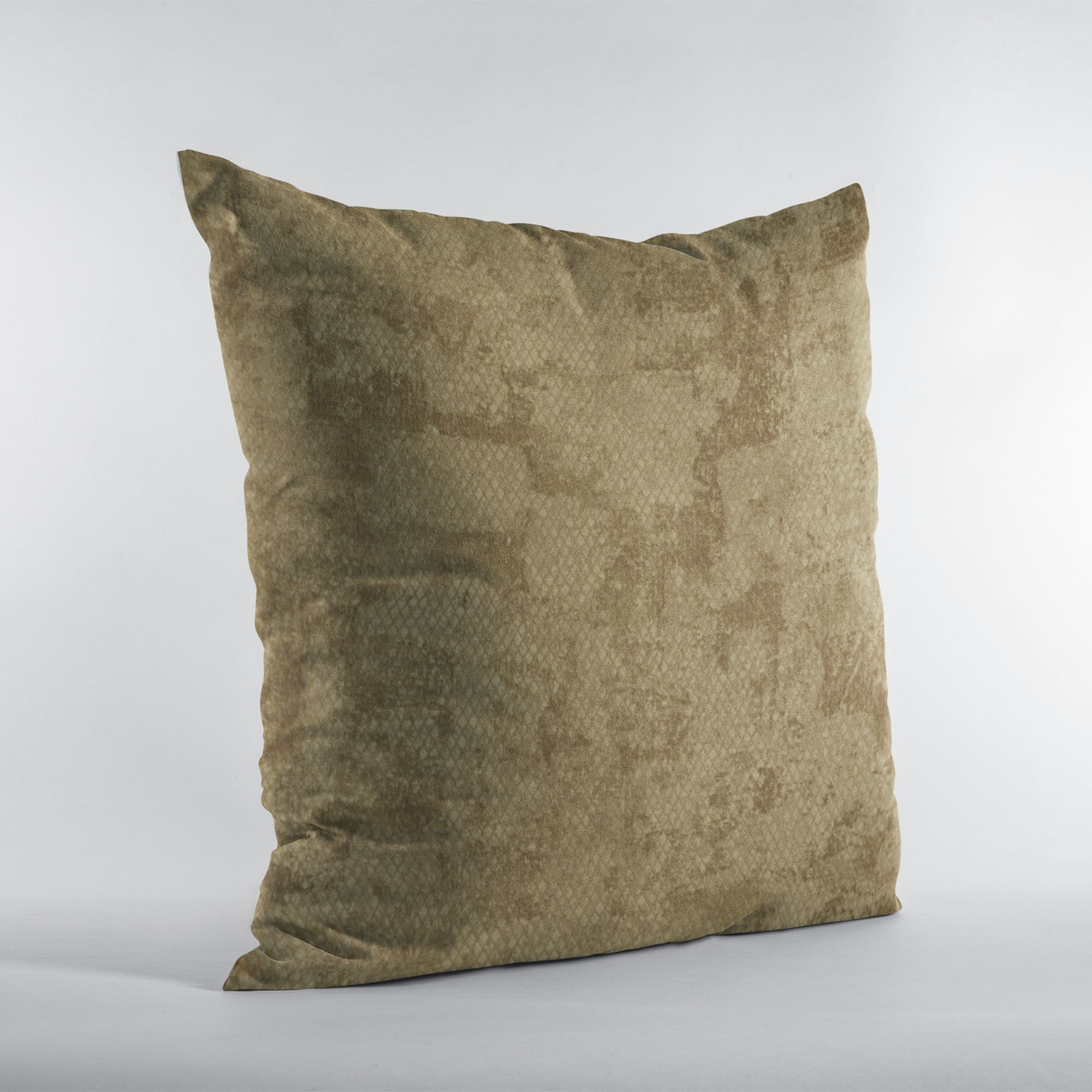 Plutus Burnished Bronze Hidden Map Textured Gound Cloth With Diamond Pattern - Double sided  16" x 16"
