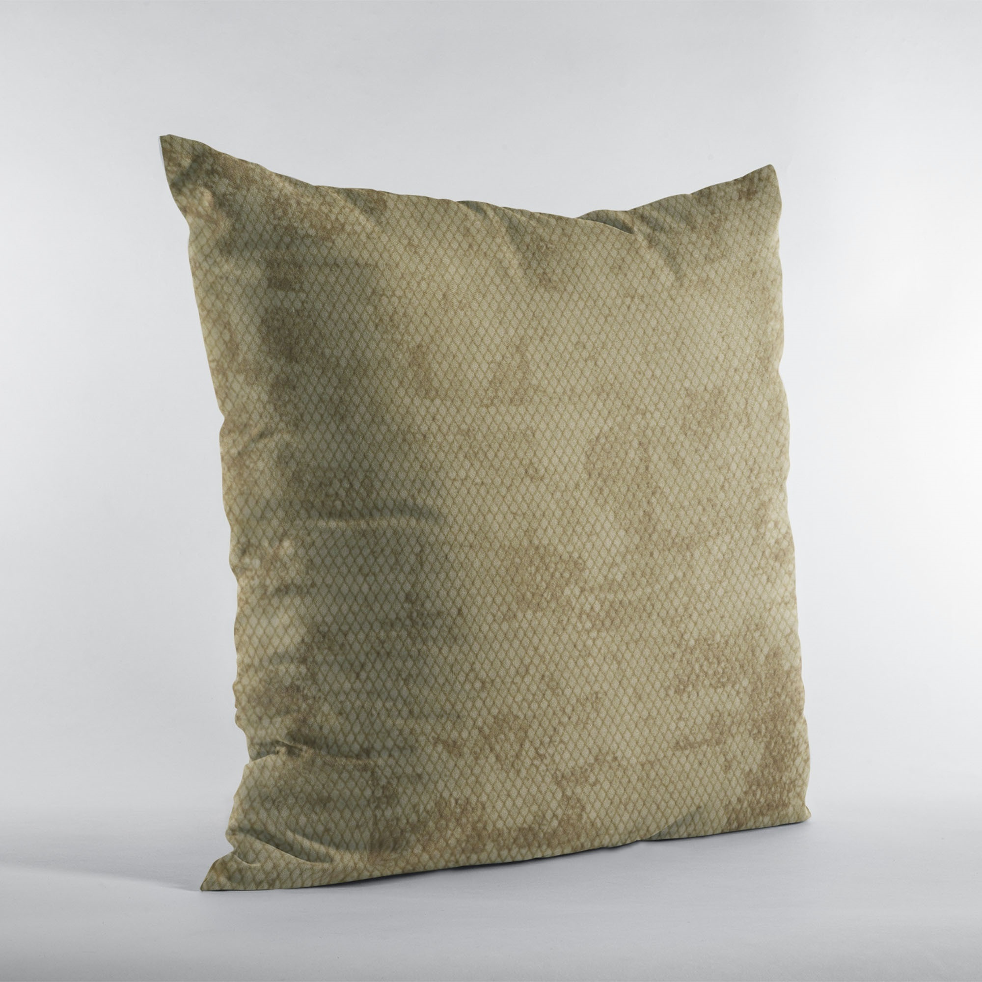Plutus Vintage Gold Hidden Map Textured Gound Cloth With Diamond Pattern - Double sided  26" x 26"