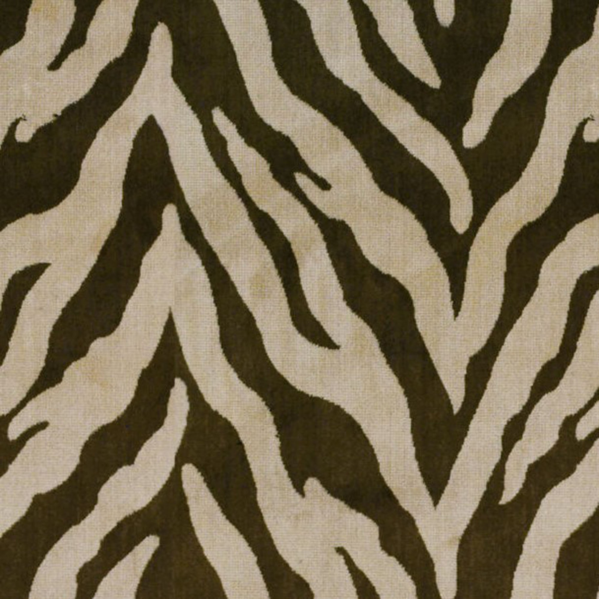 Plutus Tribal Zebra Zebra Print Velvet Luxury Throw Pillow - Double sided  26" x 26"