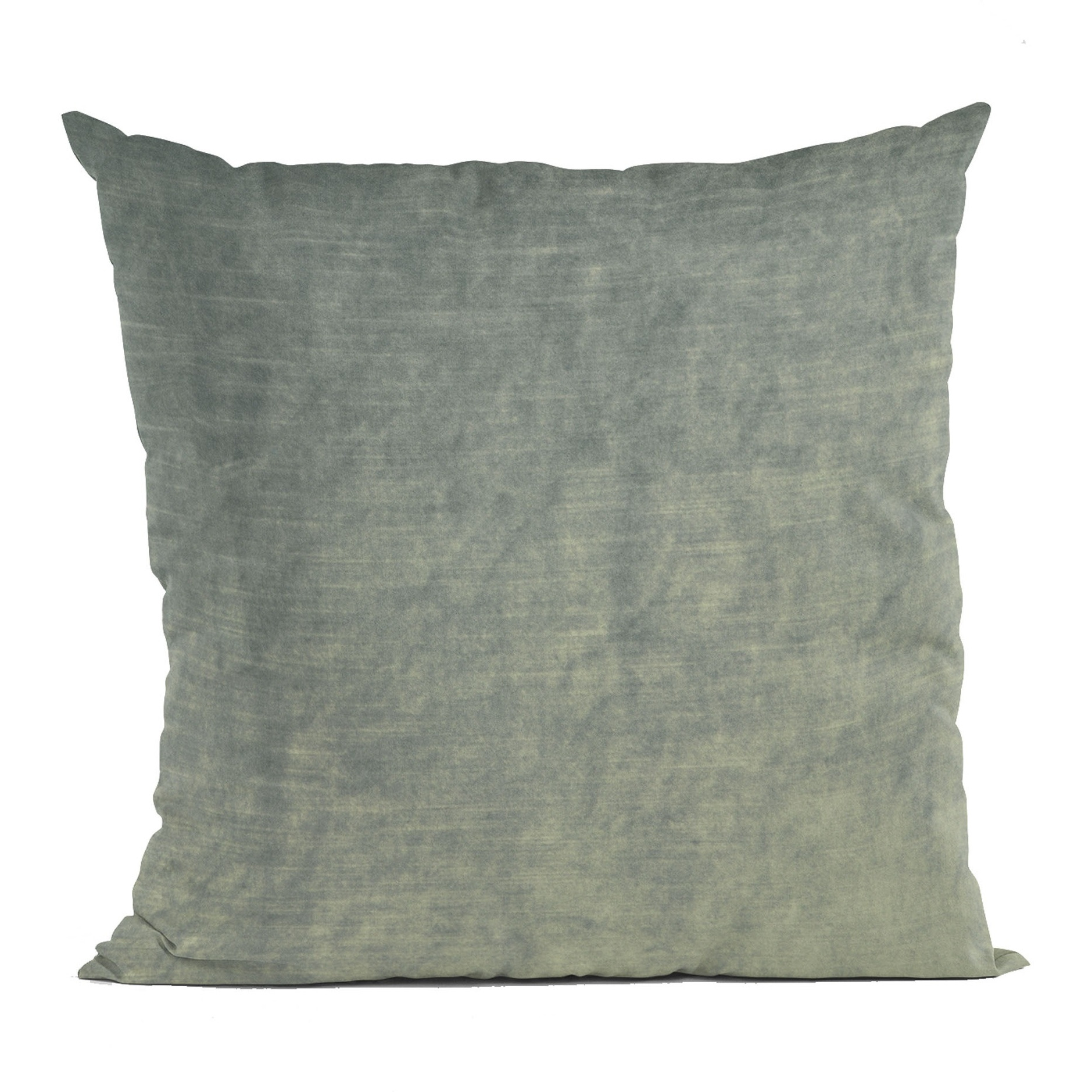 Plutus Sterling Lux Velvet Shiny Velvet Luxury Throw Pillow - Double sided  18" x 18"