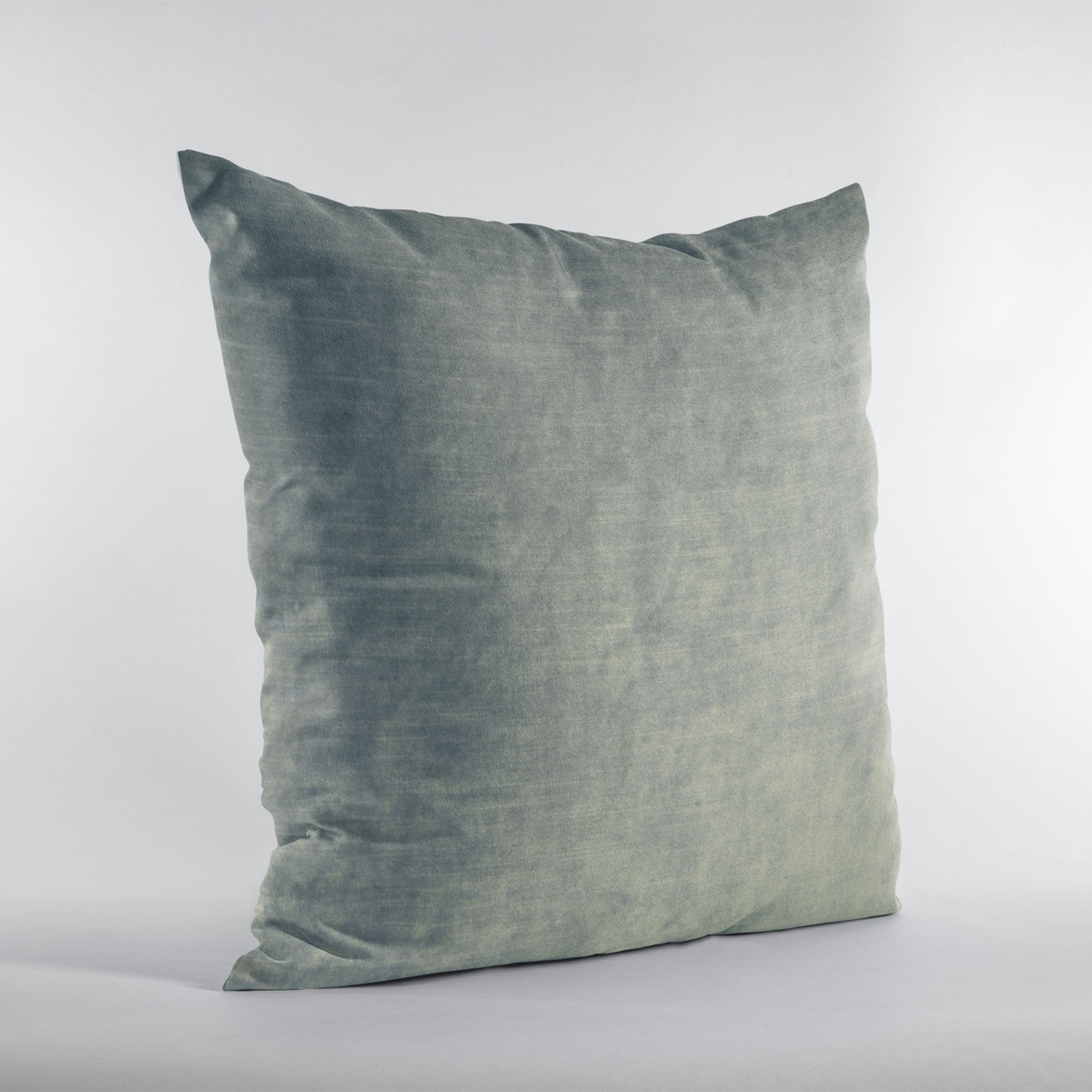 Plutus Sterling Lux Velvet Shiny Velvet Luxury Throw Pillow - Double sided  18" x 18"