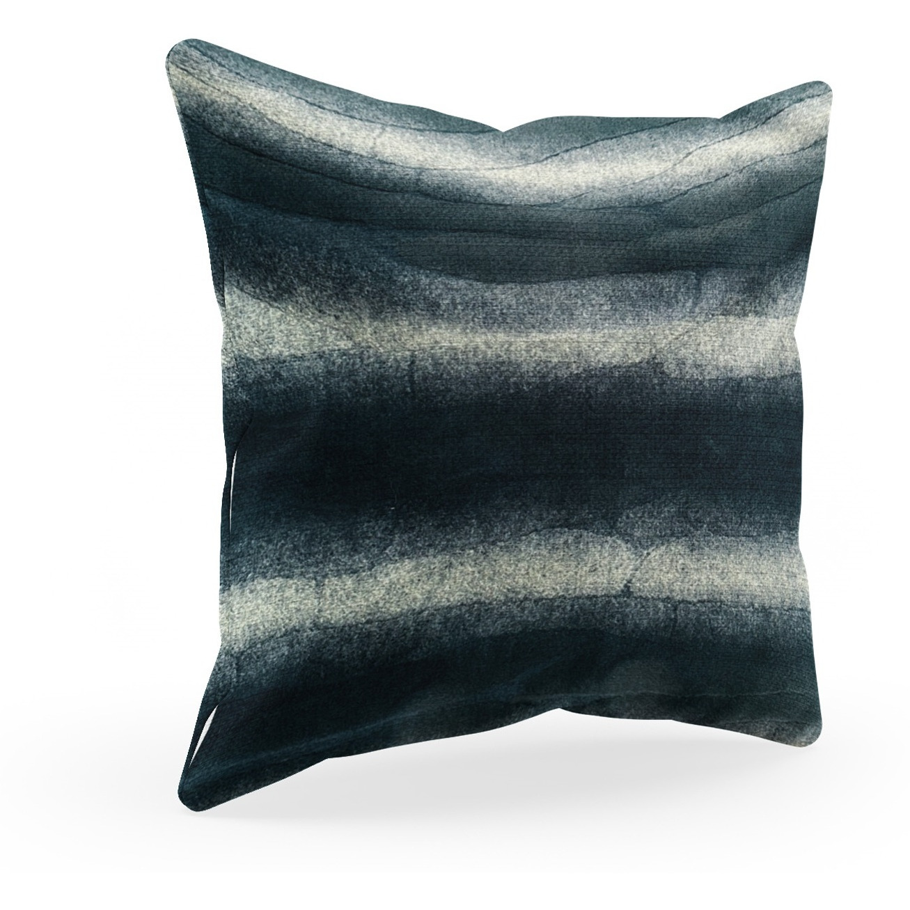 Plutus Green Furever Animal Faux Fur Luxury Throw Pillow - Double sided  20" x 20"