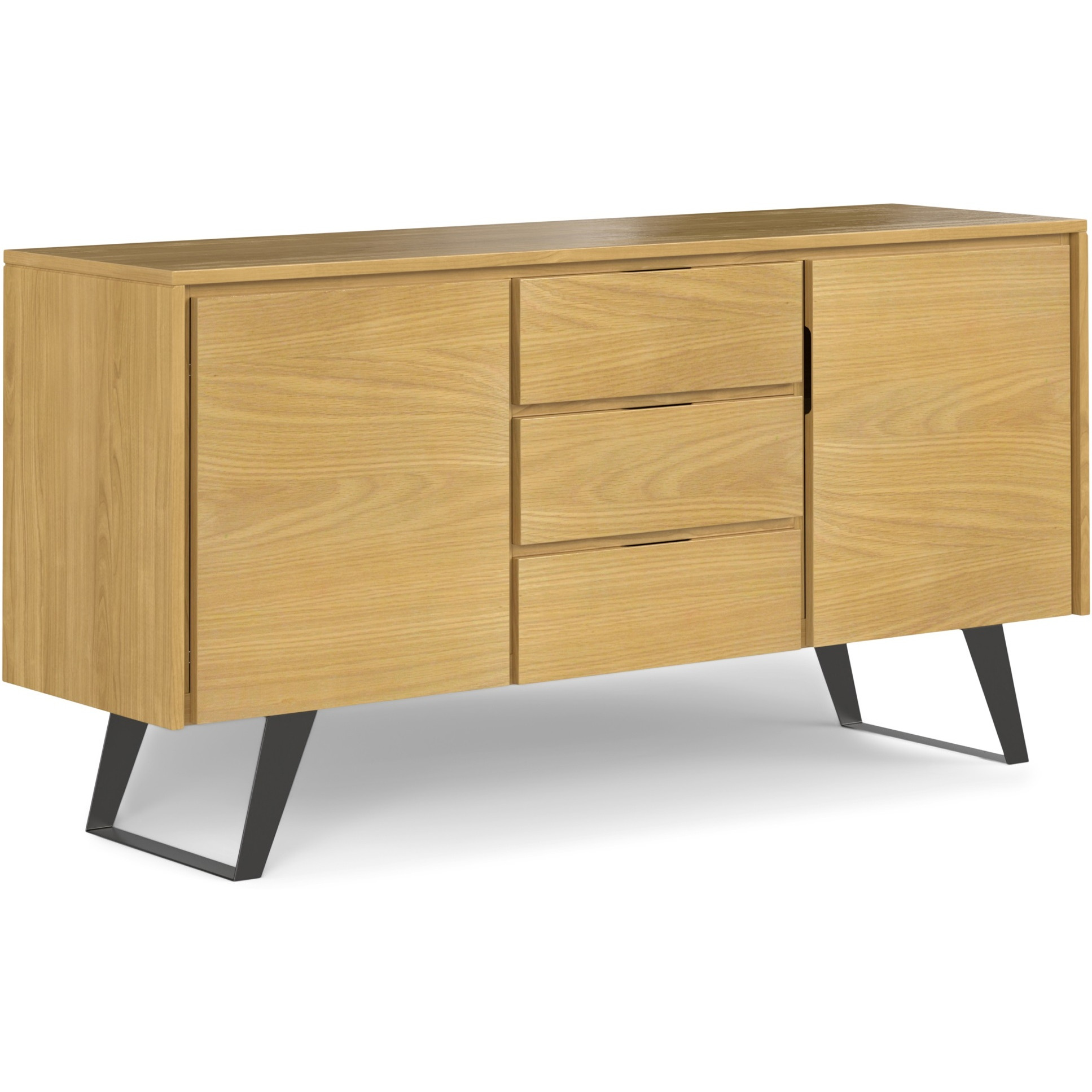 Lowry Sideboard Buffet in Oak Veneer