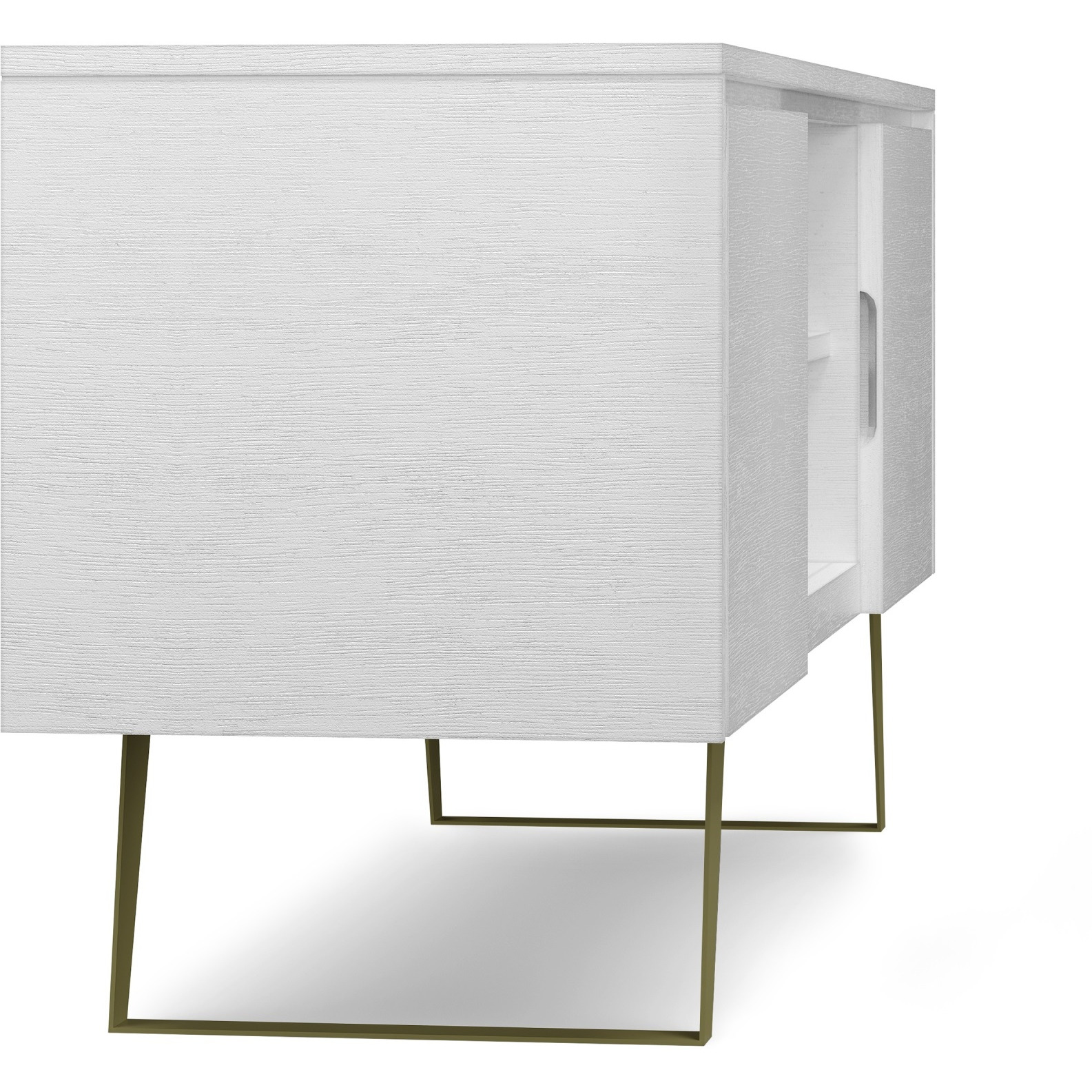 Lowry TV Media Stand in White