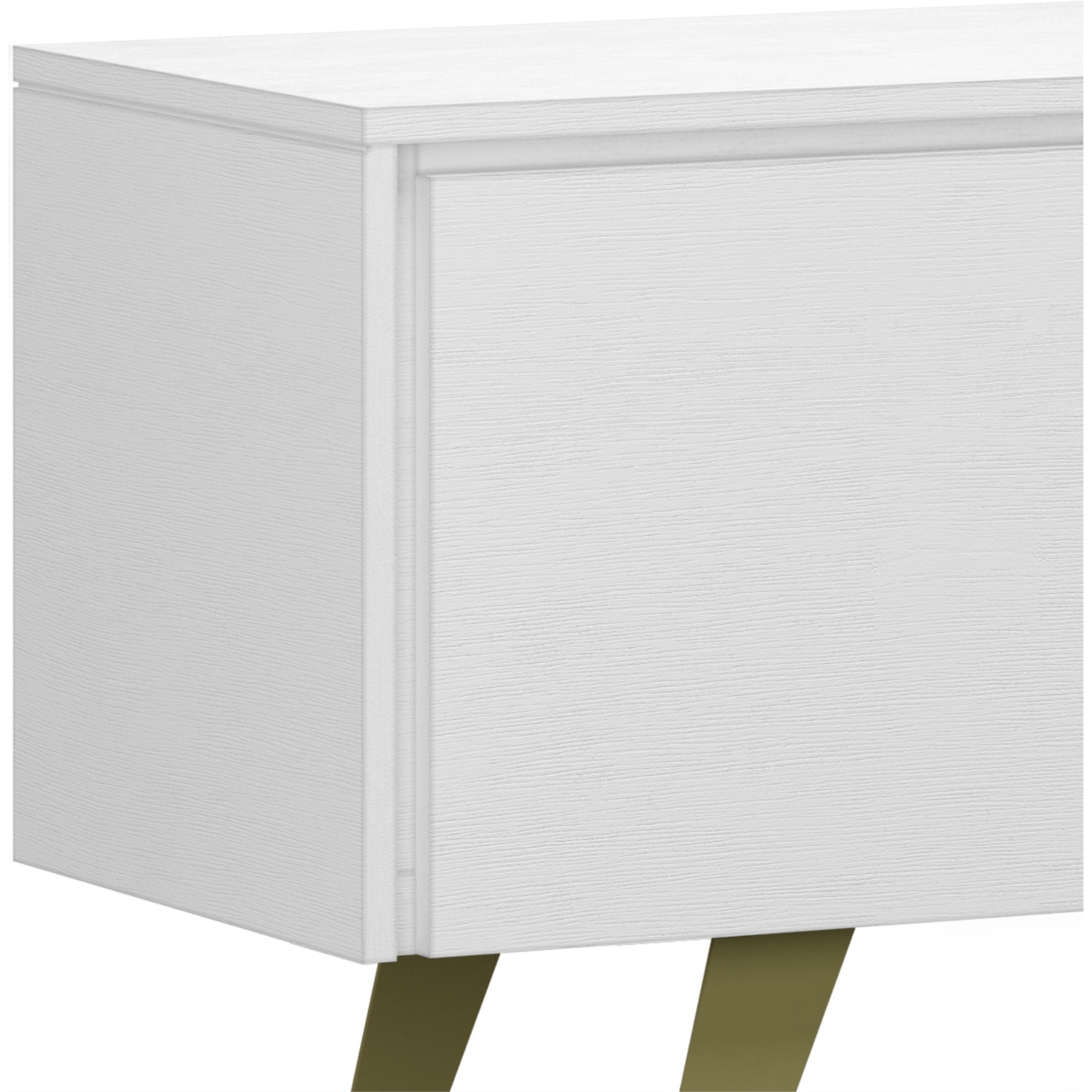 Lowry TV Media Stand in White