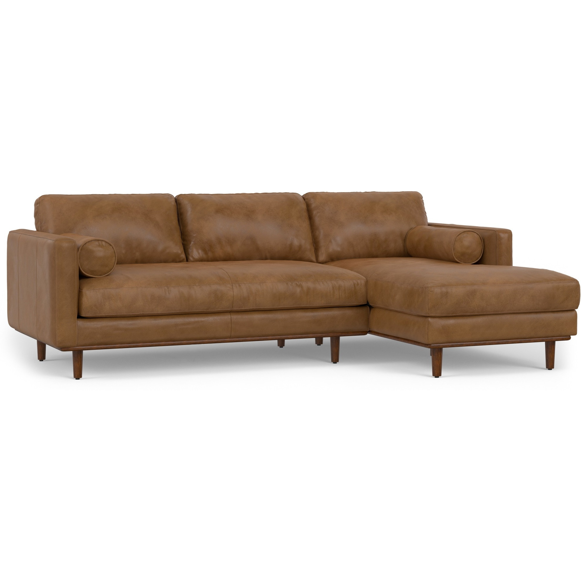 Morrison Sectional Sofa in Genuine Leather
