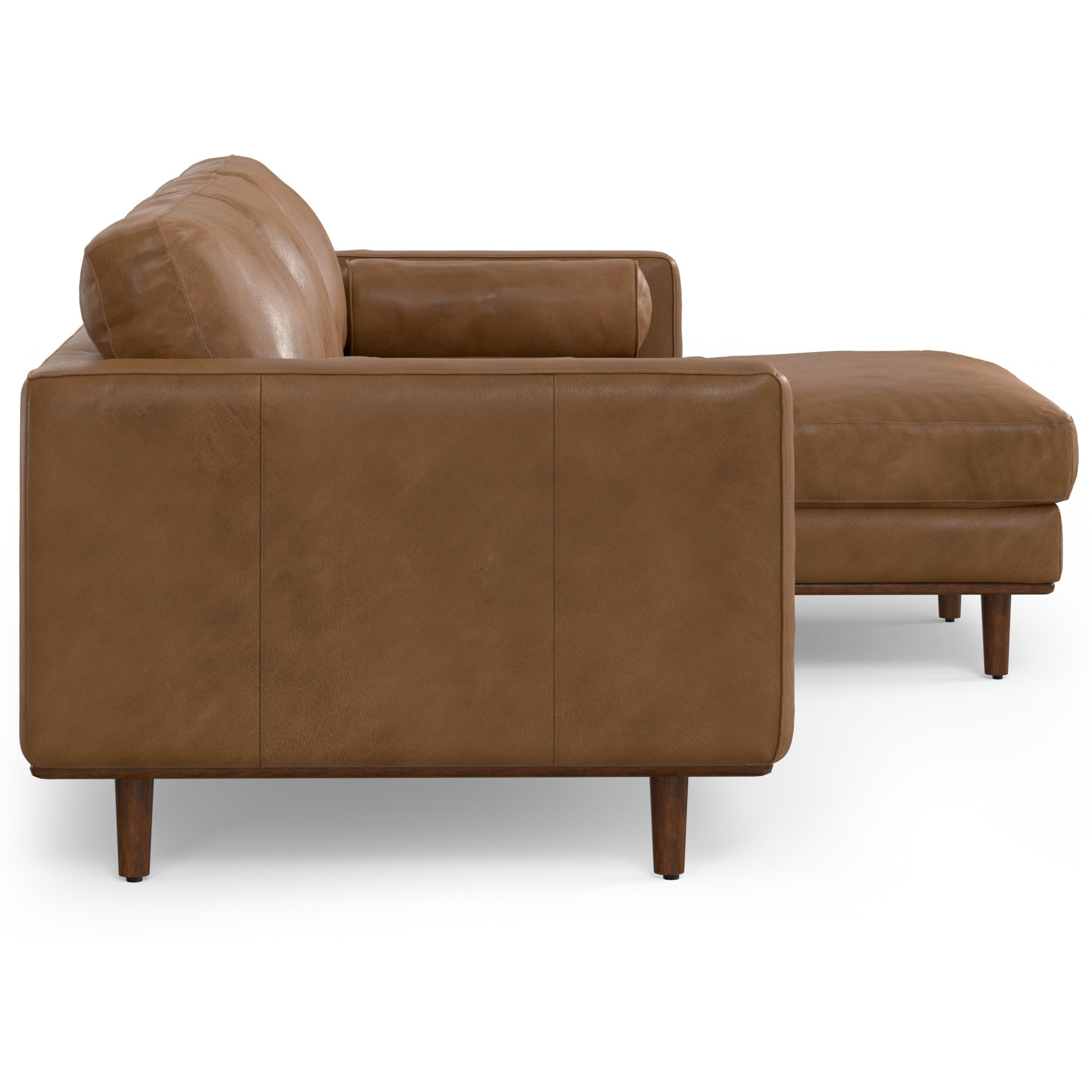 Morrison Sectional Sofa in Genuine Leather