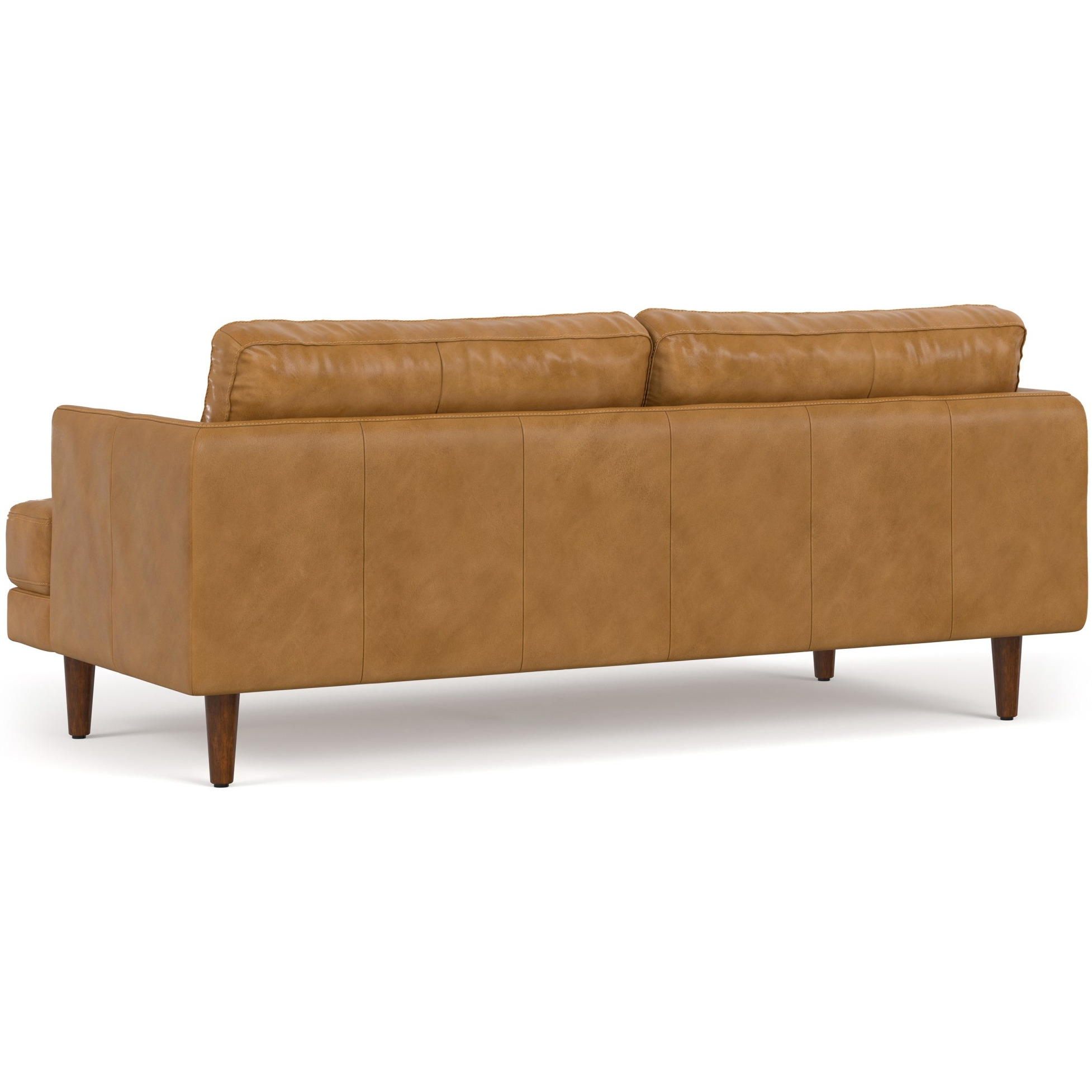 Livingston 76-inch Sofa in Genuine Leather