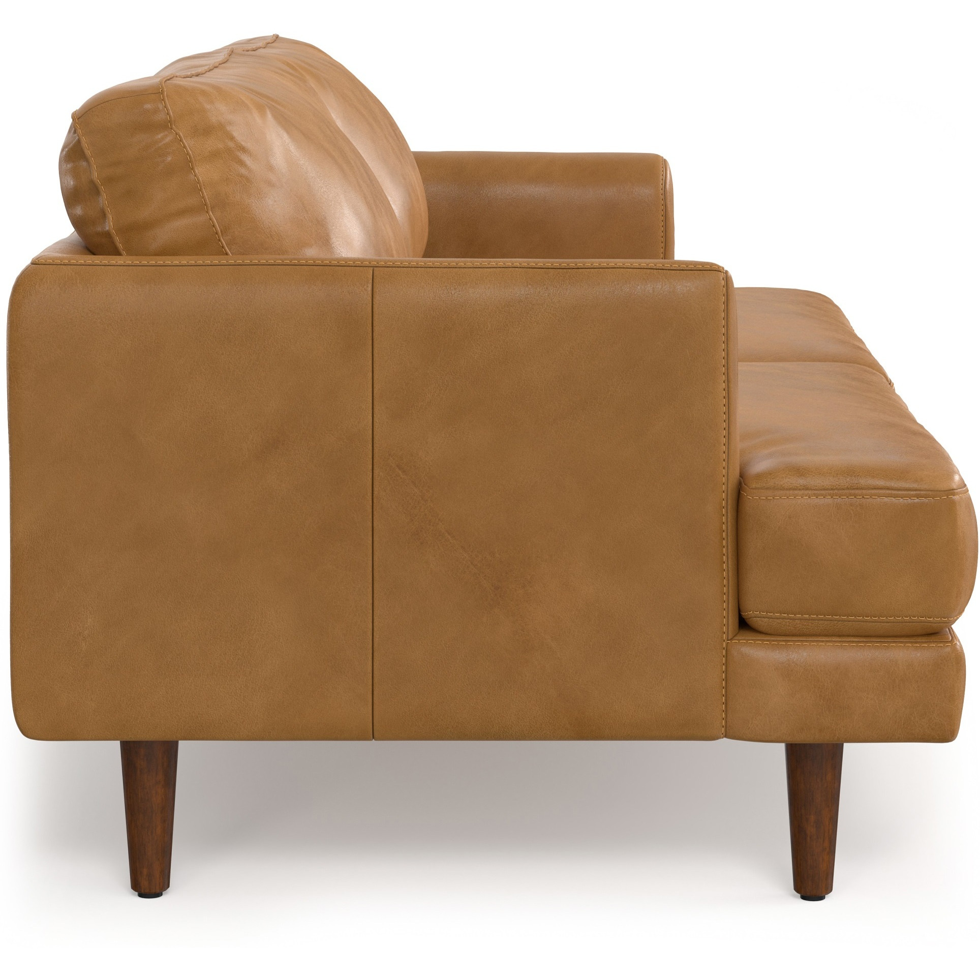 Livingston 76-inch Sofa in Genuine Leather