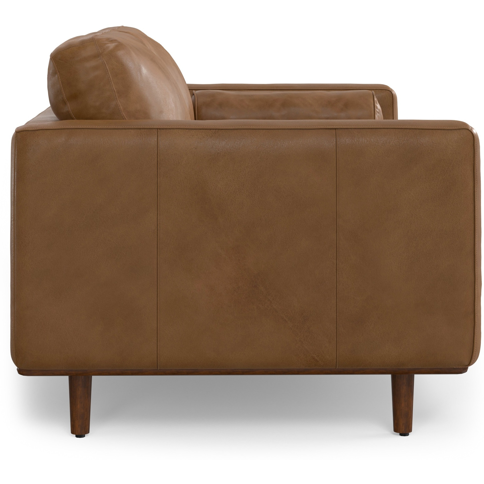 Morrison 72-inch Sofa in Genuine Leather