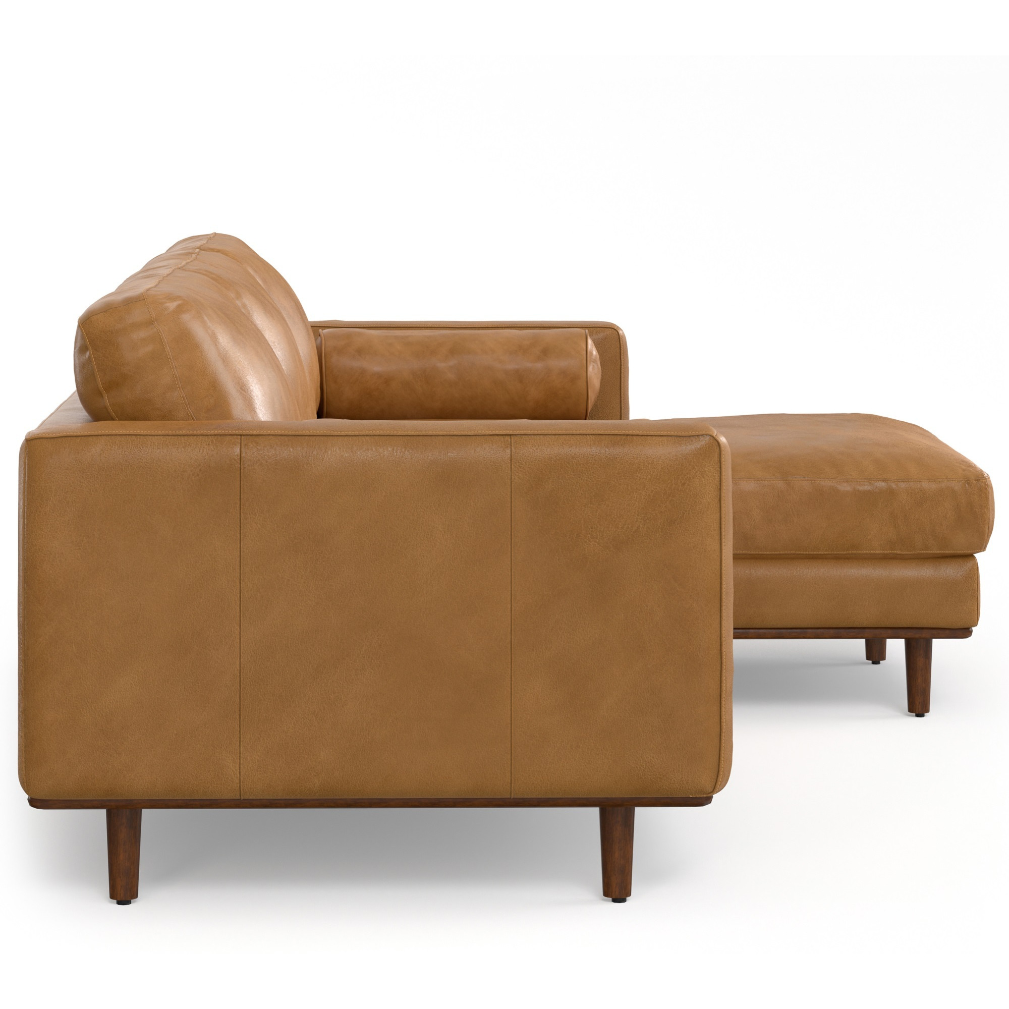 Morrison Sectional Sofa in Genuine Leather