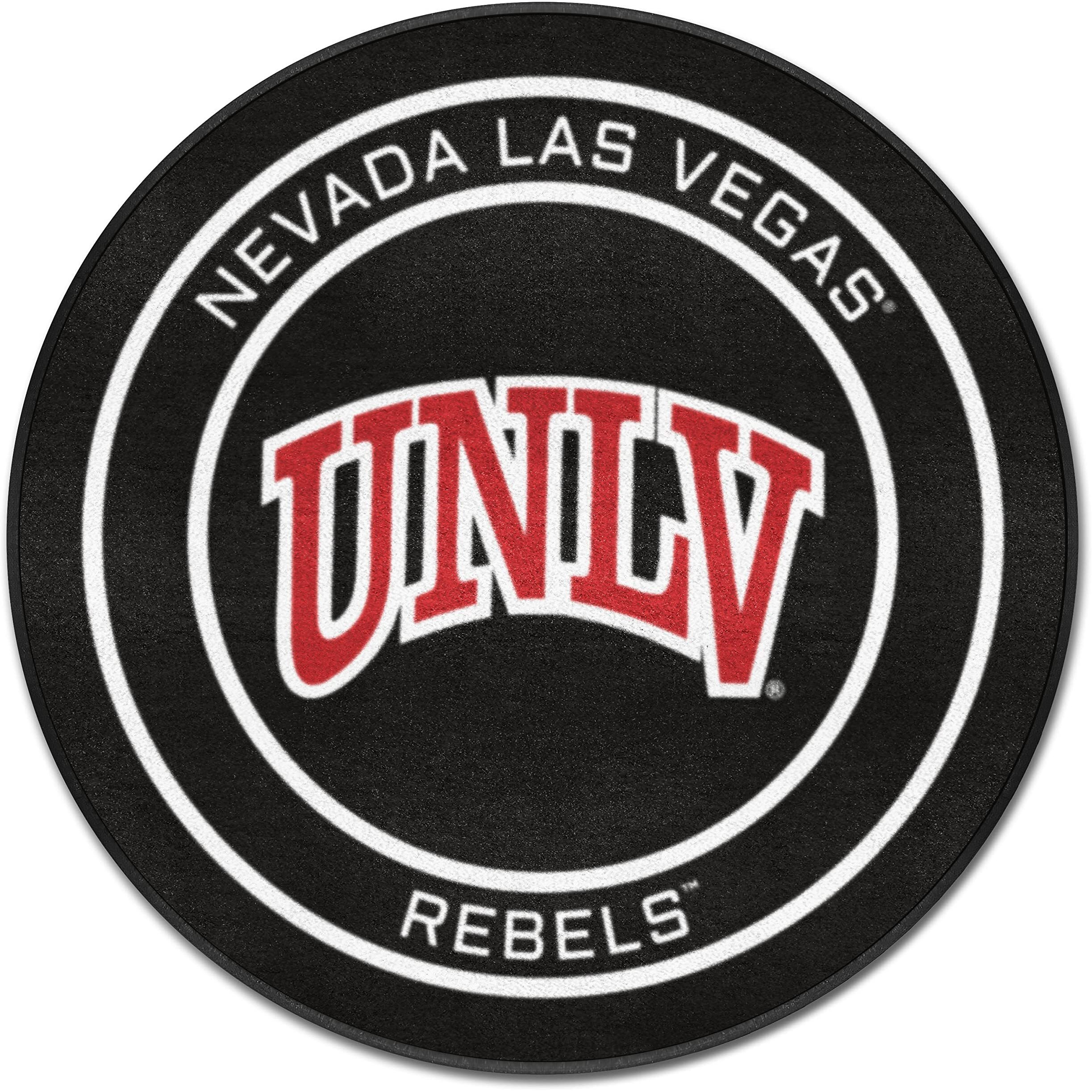UNLV Hockey Puck Rug - 27in. Diameter