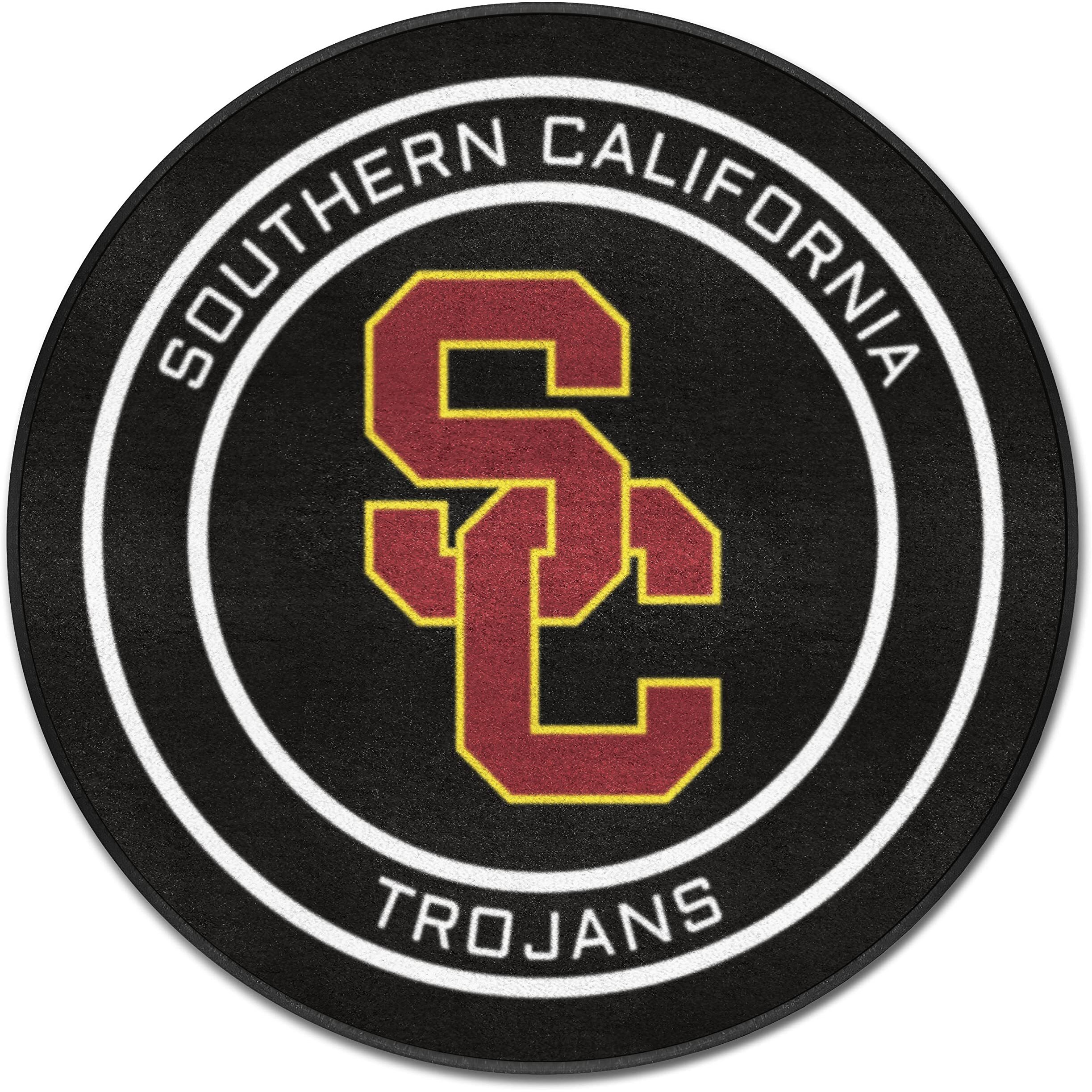 Southern California Hockey Puck Rug - 27in. Diameter
