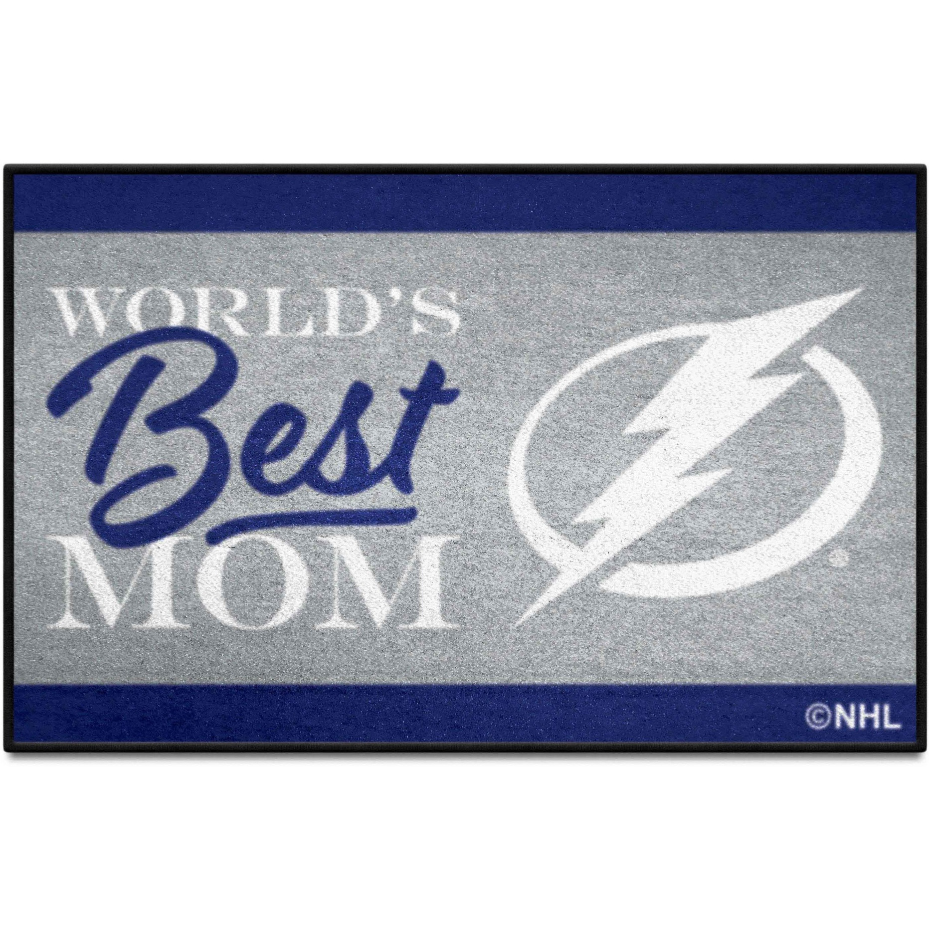 Tampa Bay Lightning World's Best Mom Starter Mat Accent Rug - 19in. x 30in.