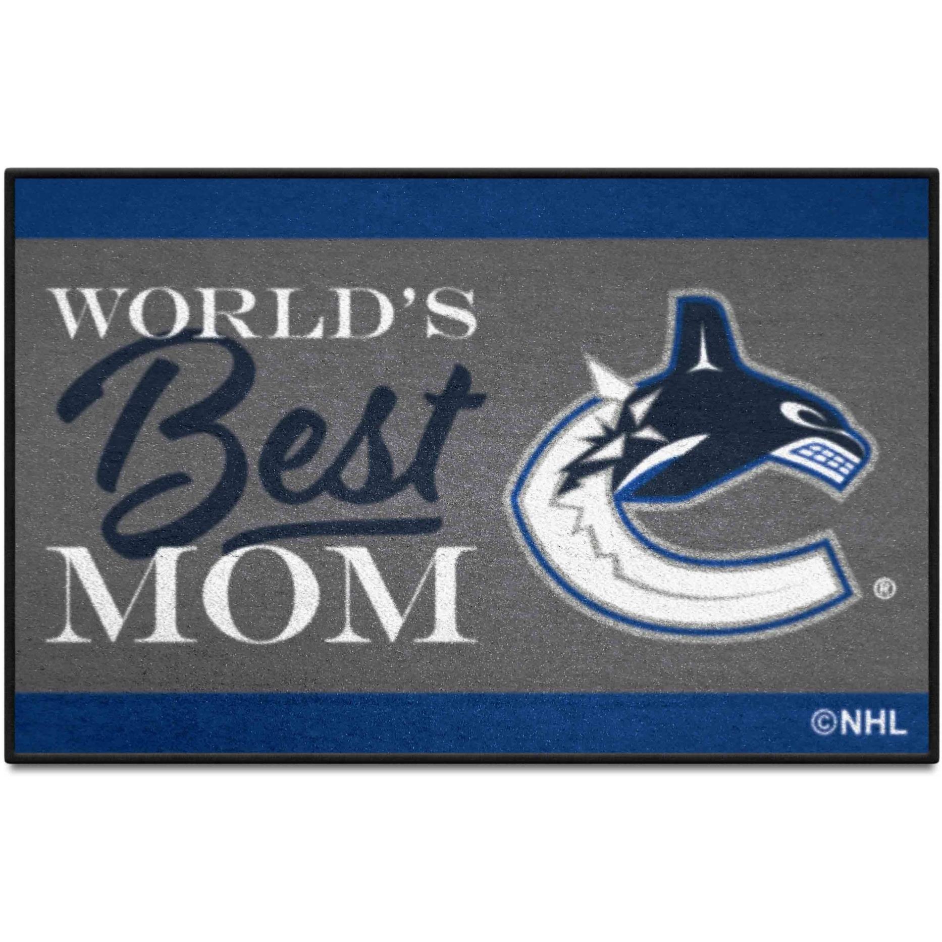 Vancouver Canucks World's Best Mom Starter Mat Accent Rug - 19in. x 30in.