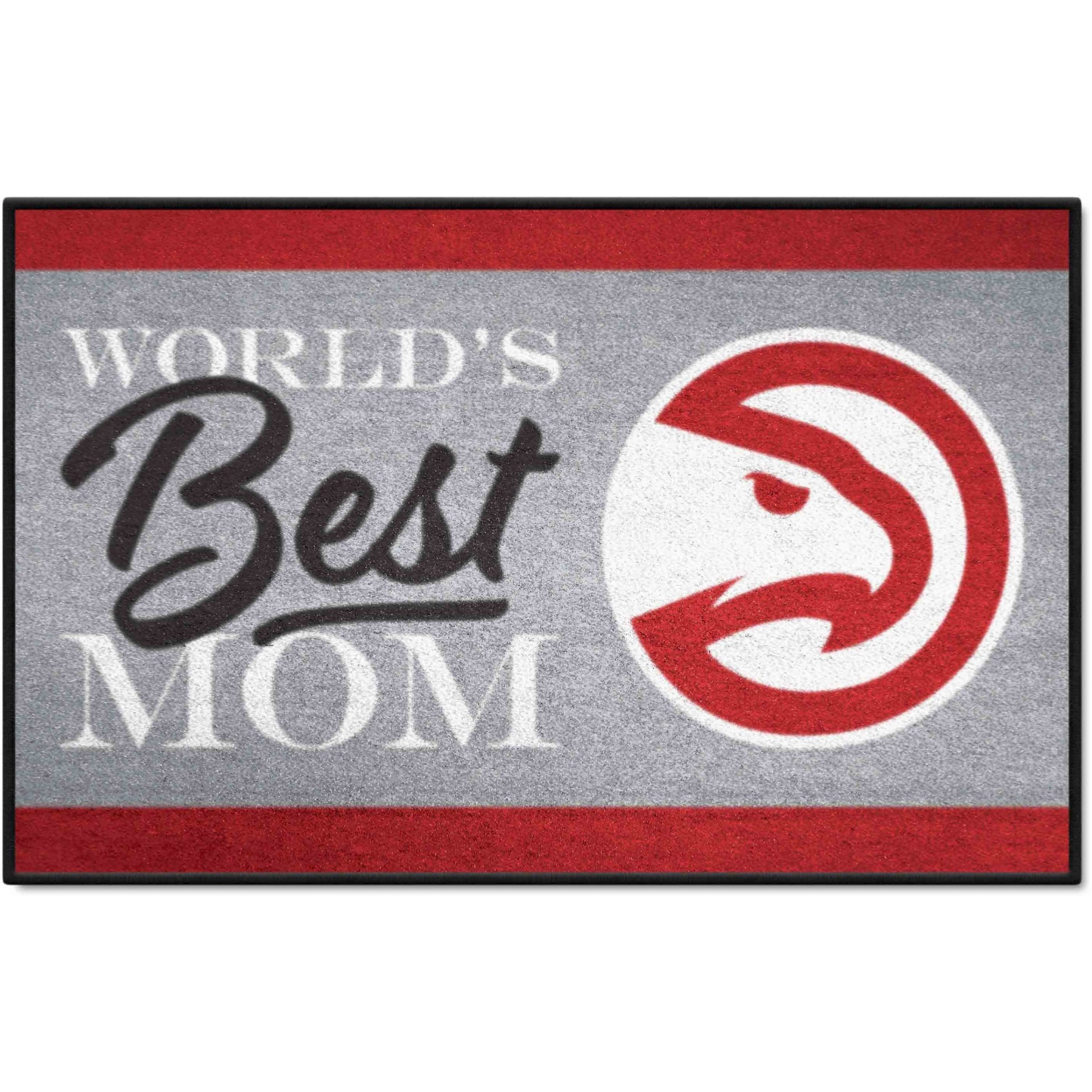 Atlanta Hawks World's Best Mom Starter Mat Accent Rug - 19in. x 30in.