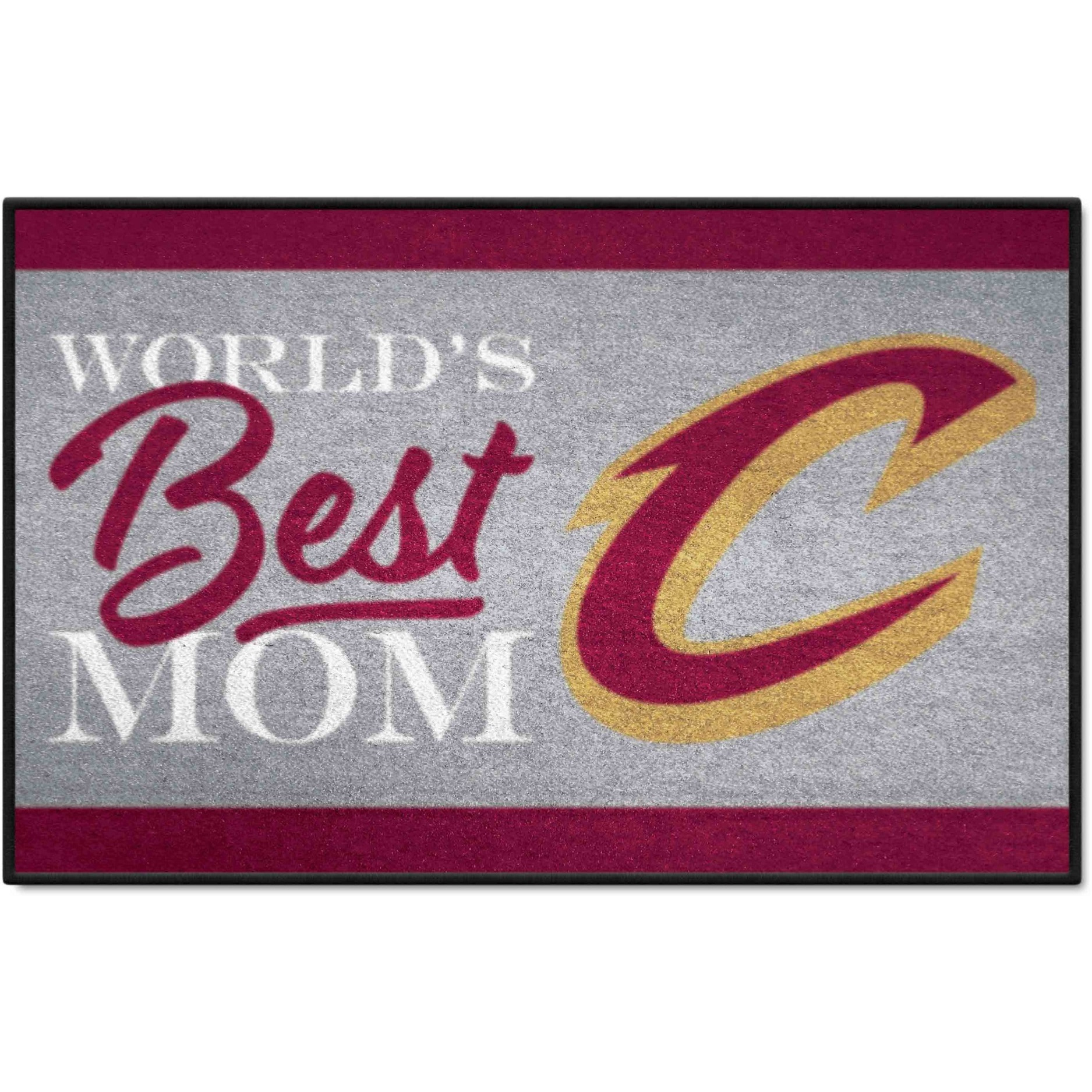 Cleveland Cavaliers World's Best Mom Starter Mat Accent Rug - 19in. x 30in.