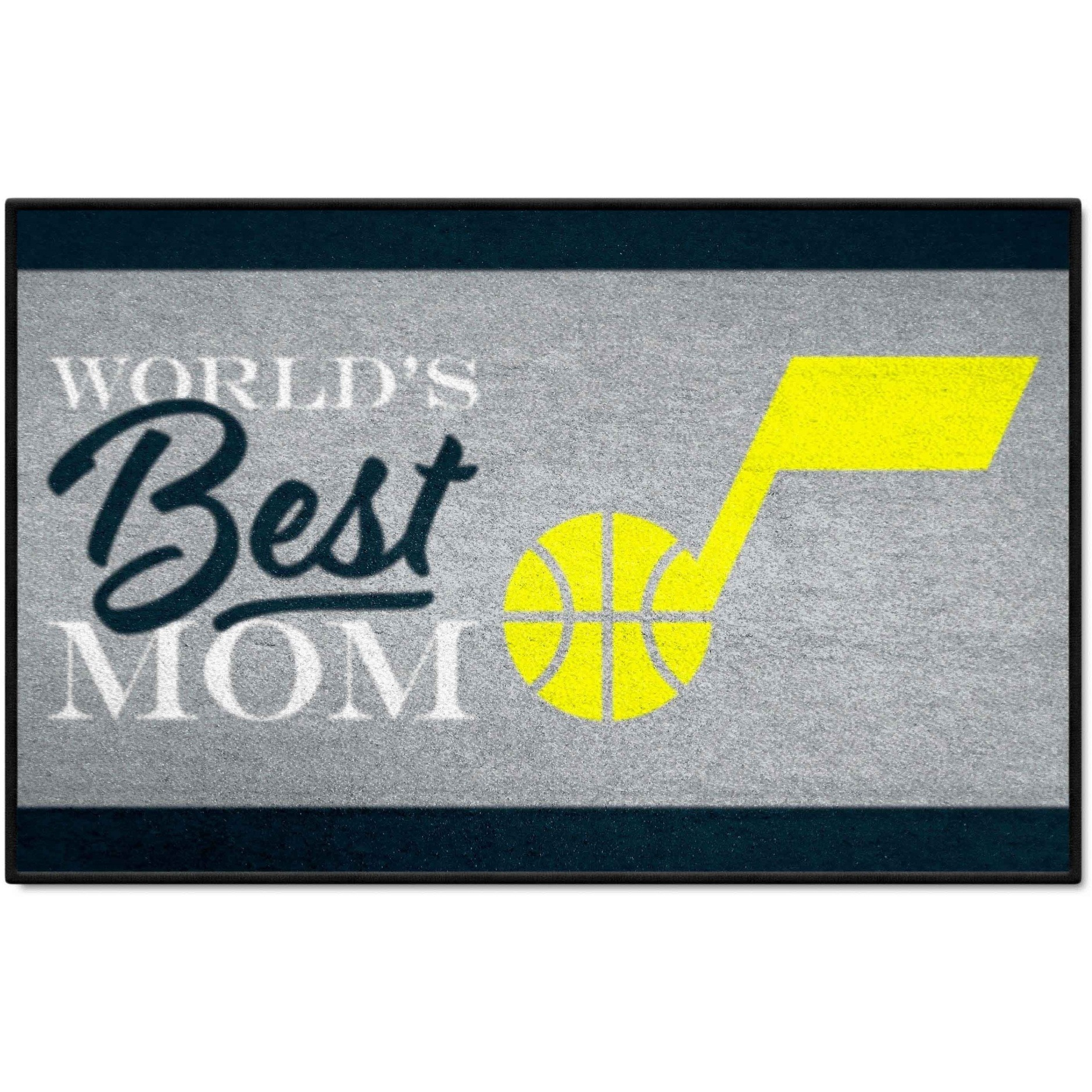 Utah Jazz World's Best Mom Starter Mat Accent Rug - 19in. x 30in.