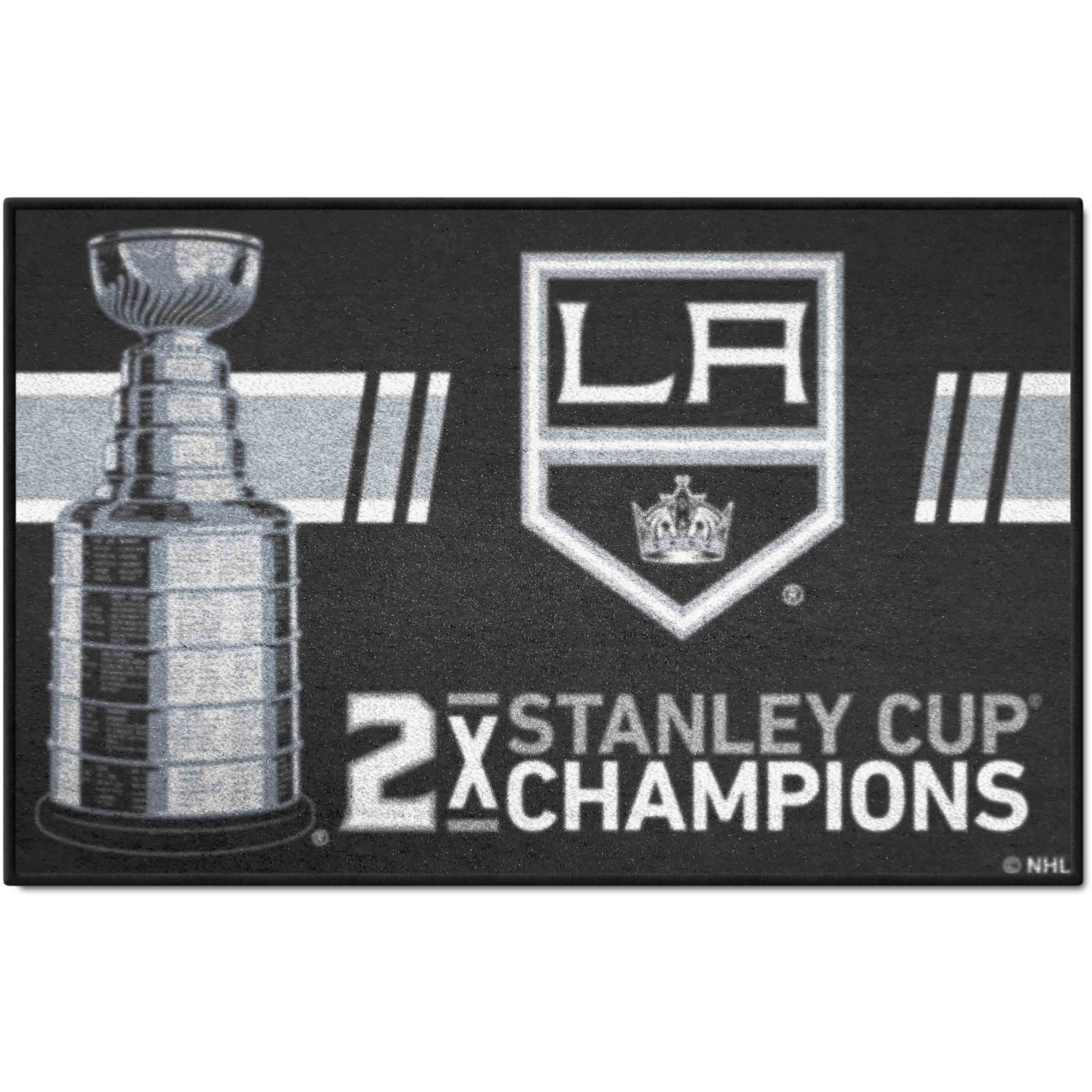 Los Angeles Kings Dynasty Starter Mat Accent Rug - 19in. x 30in.