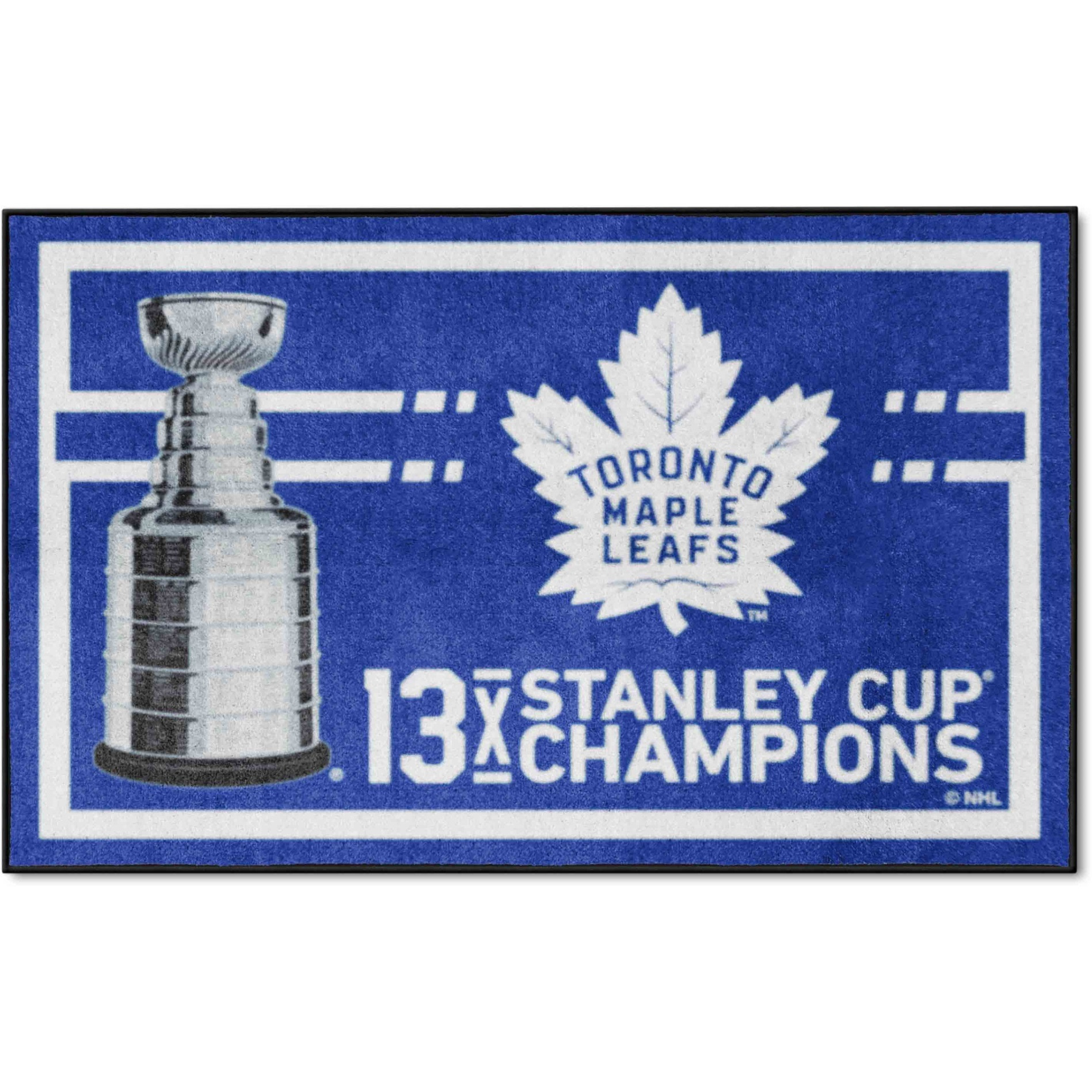 Toronto Maple Leafs Dynasty 4ft. x 6ft. Plush Area Rug