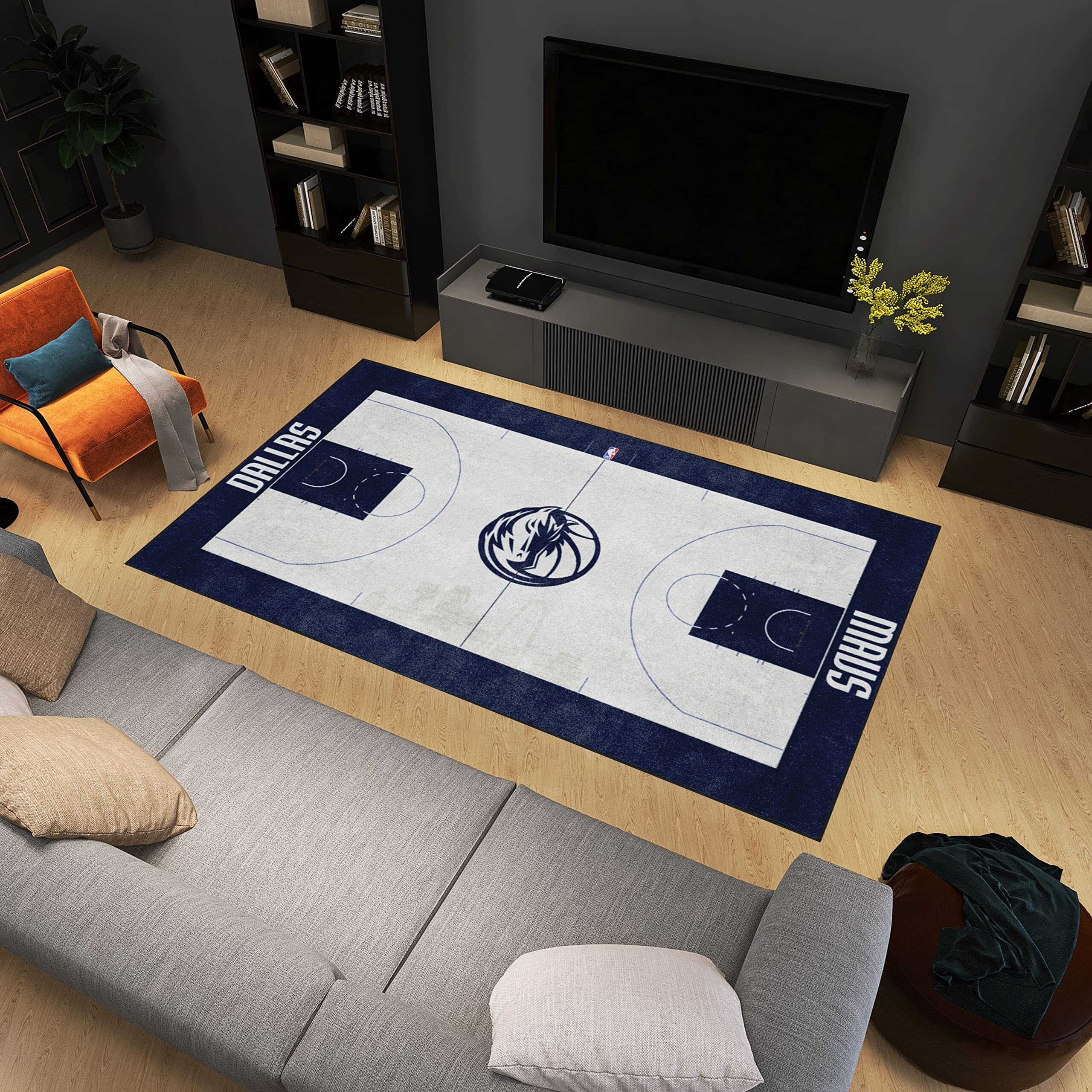 Dallas Mavericks 6 ft. x 10 ft. Plush Area Rug