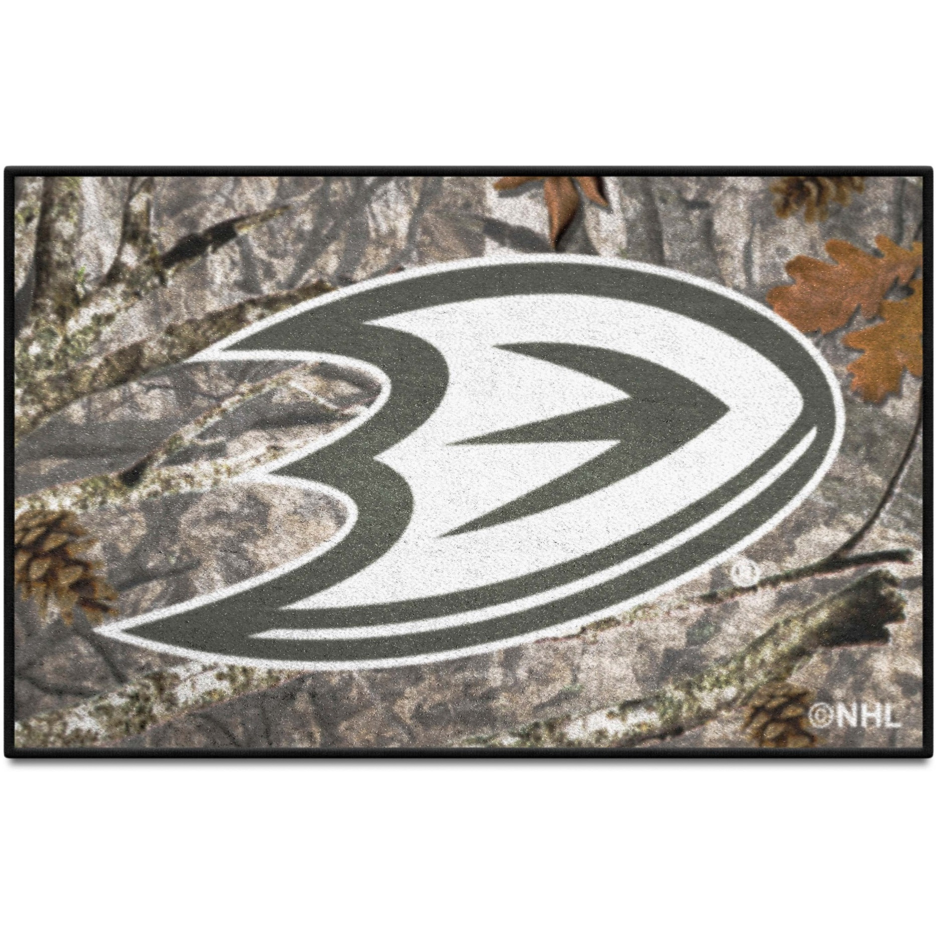 Anaheim Ducks Camo Starter Mat Accent Rug - 19in. x 30in.