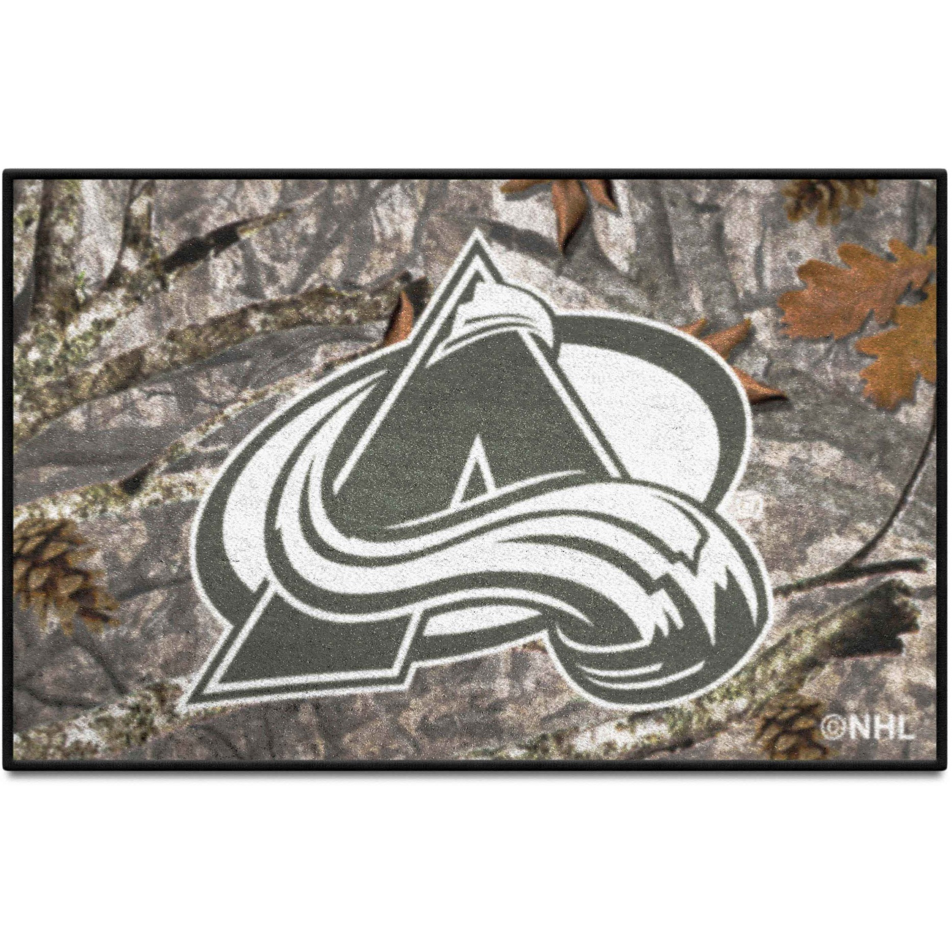 Colorado Avalanche Camo Starter Mat Accent Rug - 19in. x 30in.