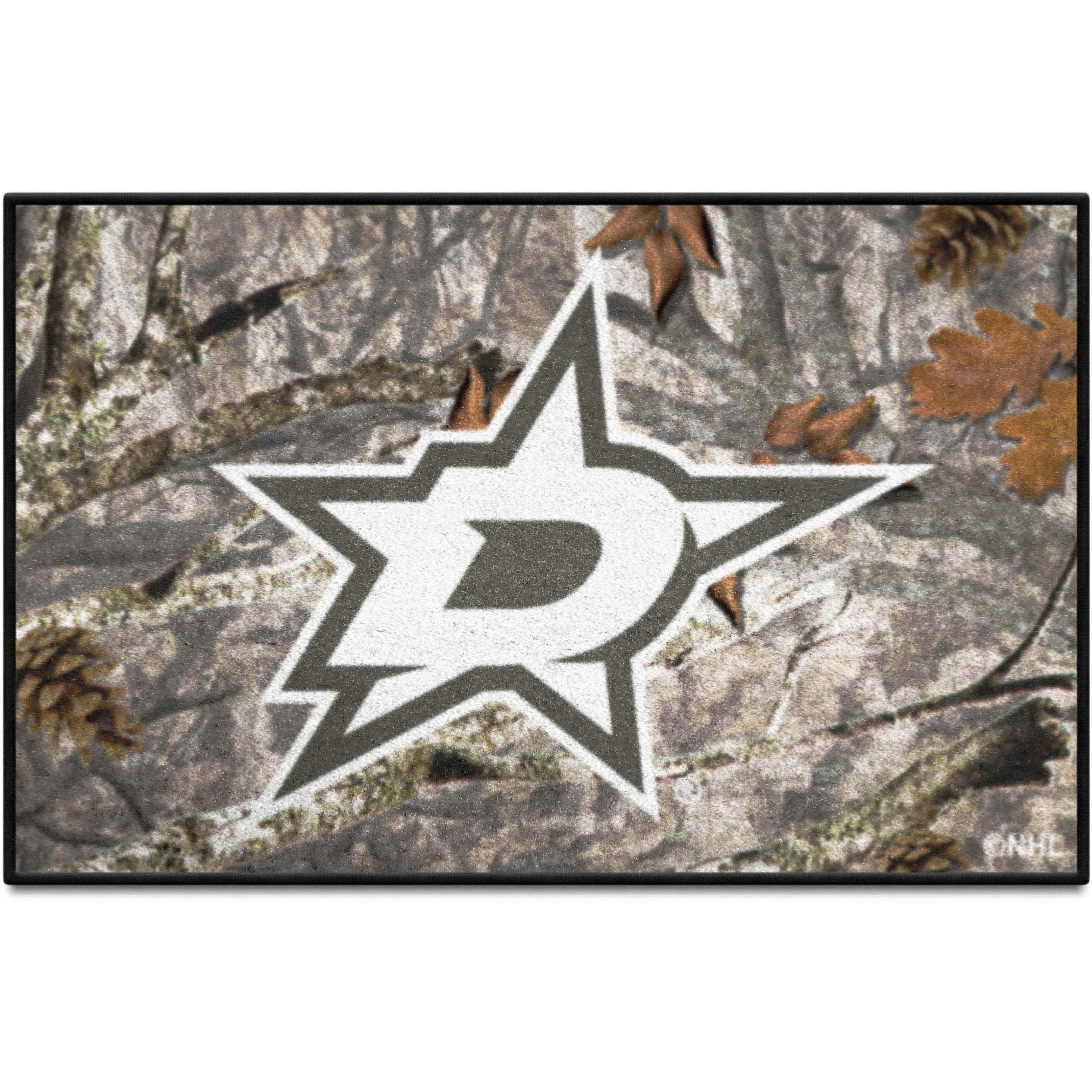 Dallas Stars Camo Starter Mat Accent Rug - 19in. x 30in.
