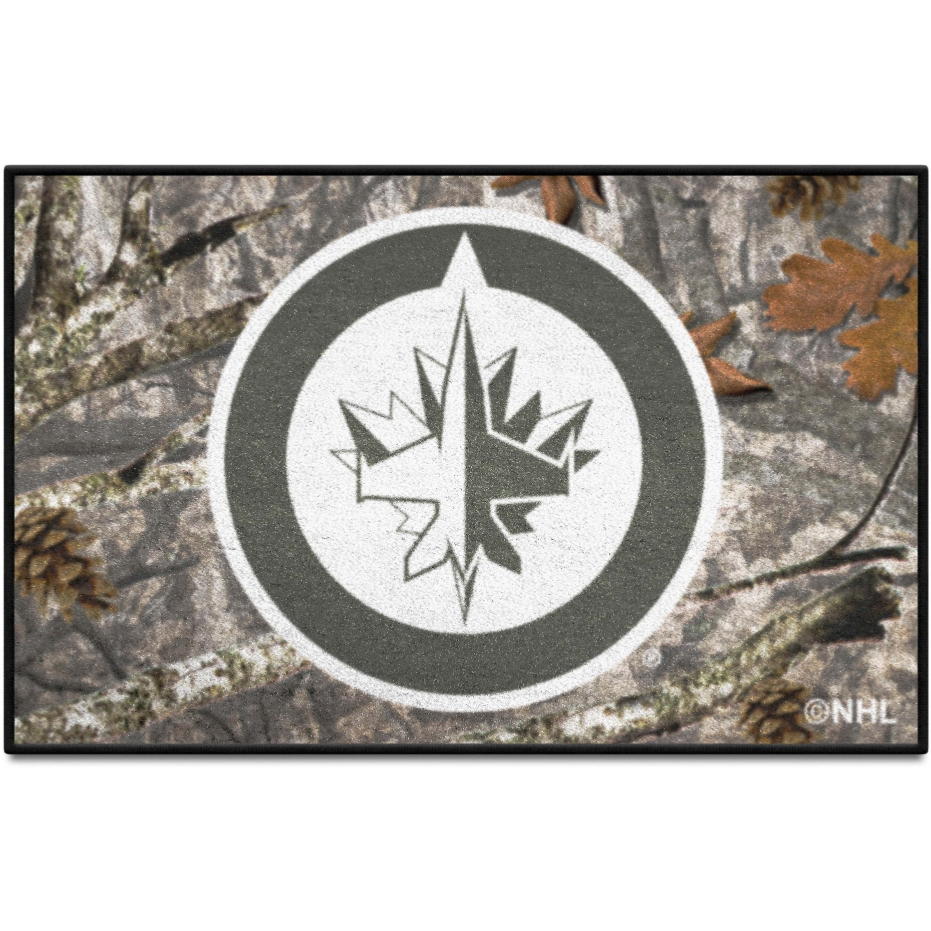 Winnipeg Jets Camo Starter Mat Accent Rug - 19in. x 30in.
