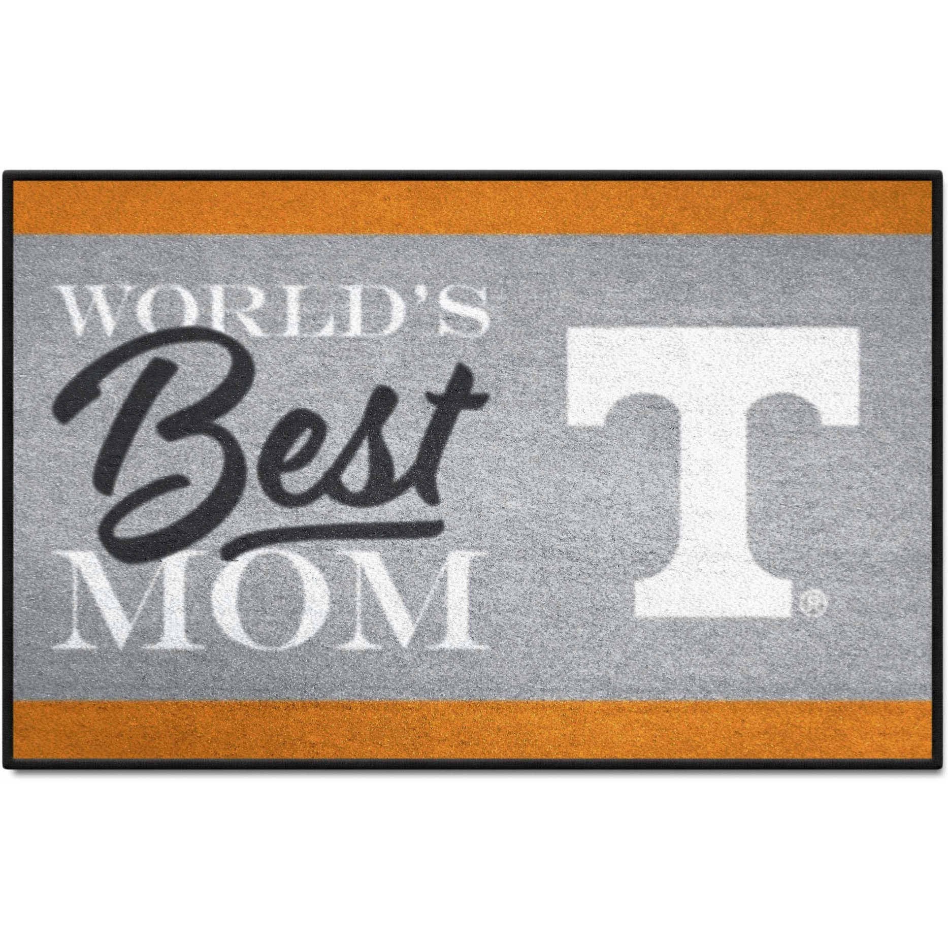 Tennessee Volunteers World's Best Mom Starter Mat Accent Rug - 19in. x 30in.