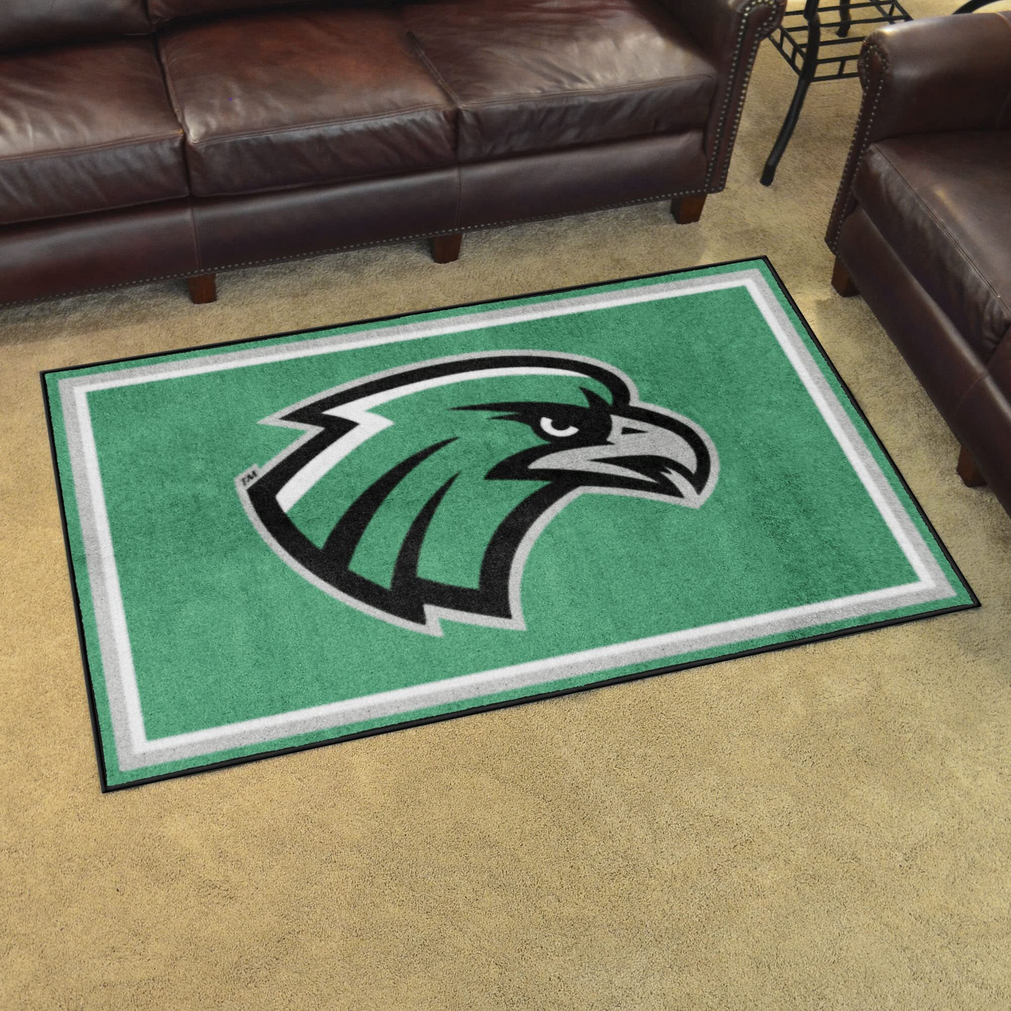Northeastern State Riverhawks 4ft. x 6ft. Plush Area Rug