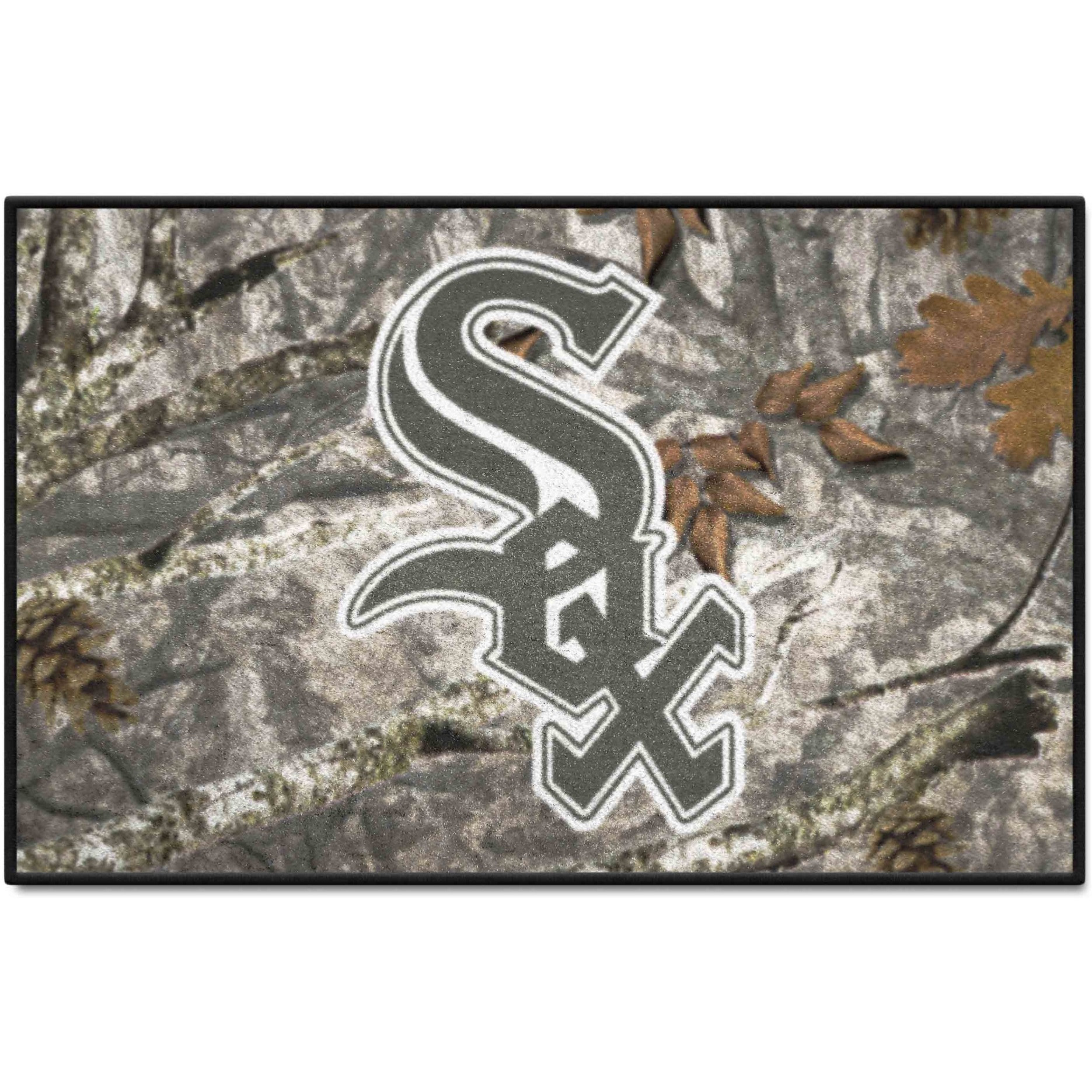 Chicago White Sox Camo Starter Mat Accent Rug - 19in. x 30in.