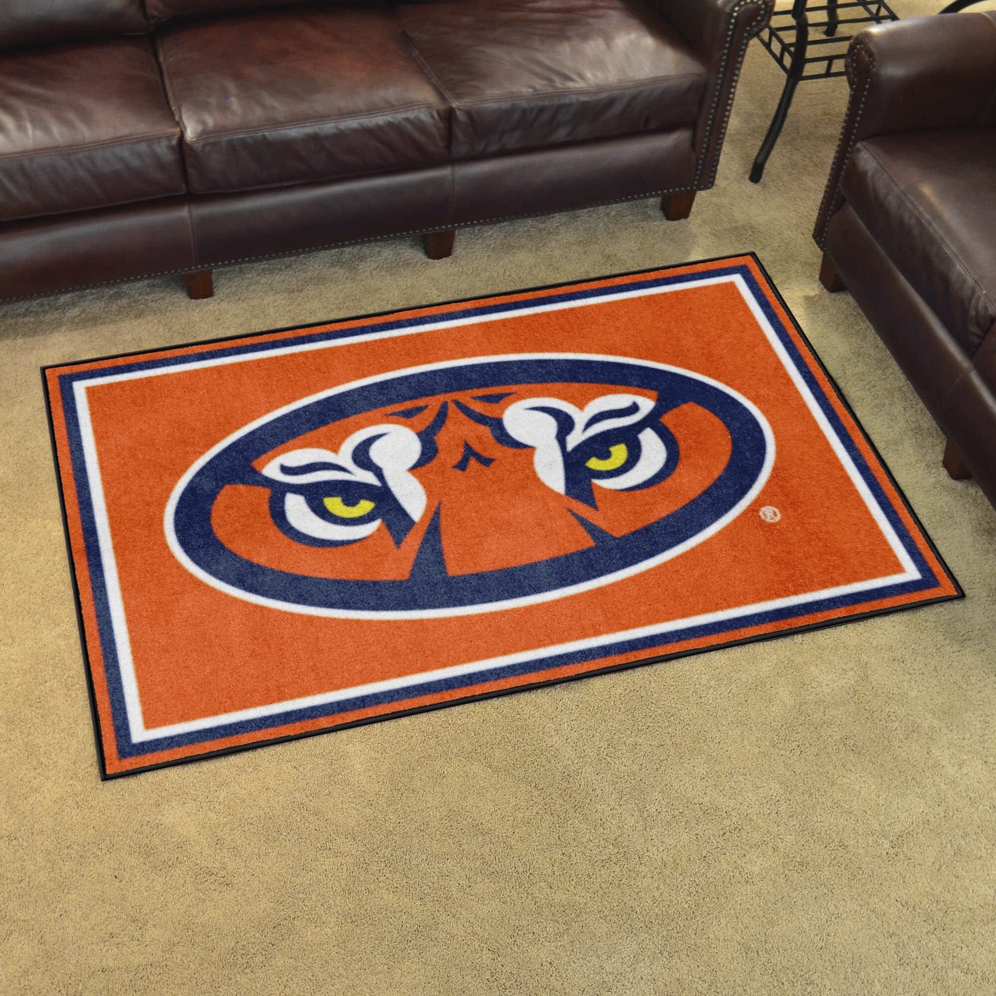 Auburn Tigers 4ft. x 6ft. Plush Area Rug