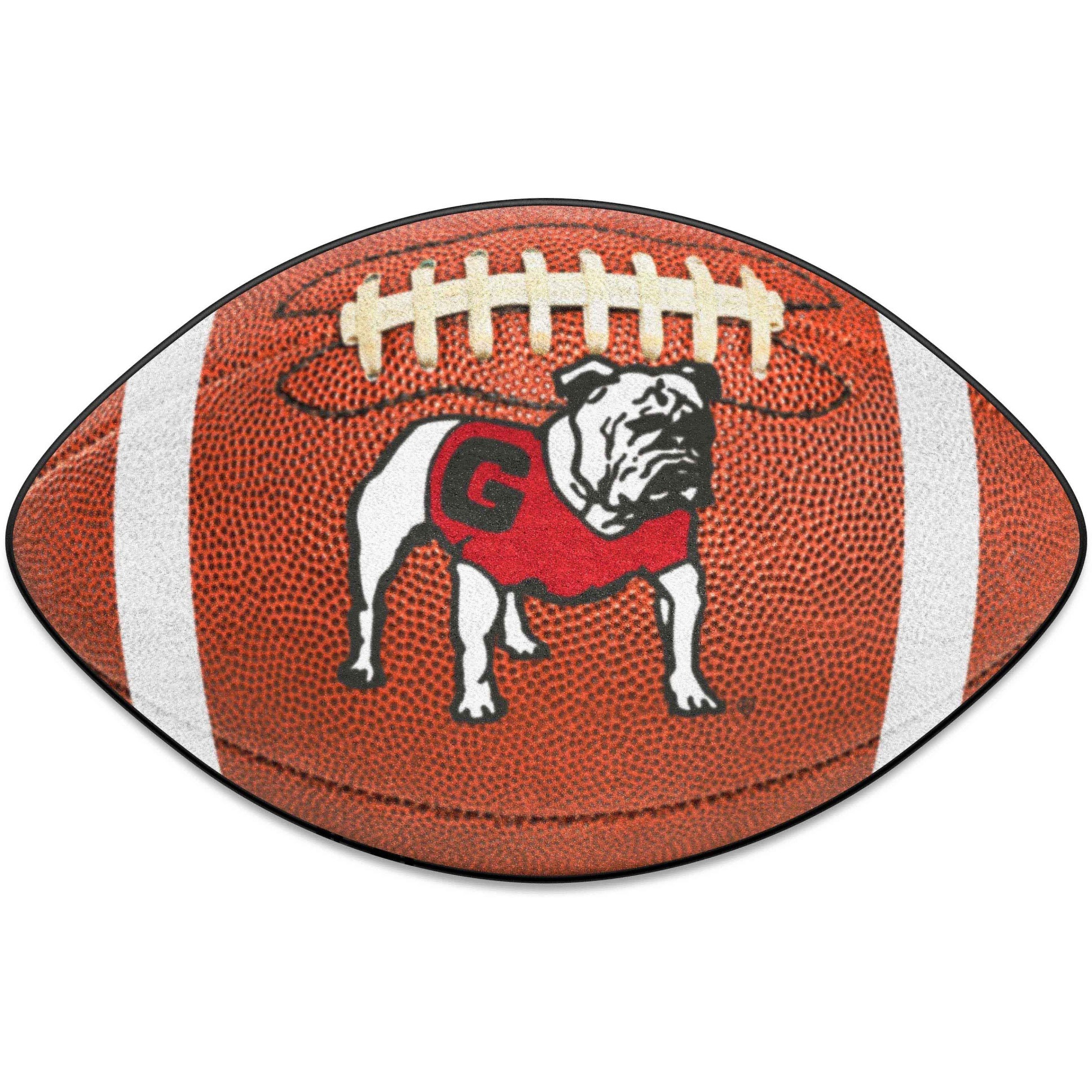 Georgia Bulldogs Football Rug - 20.5in. x 32.5in.