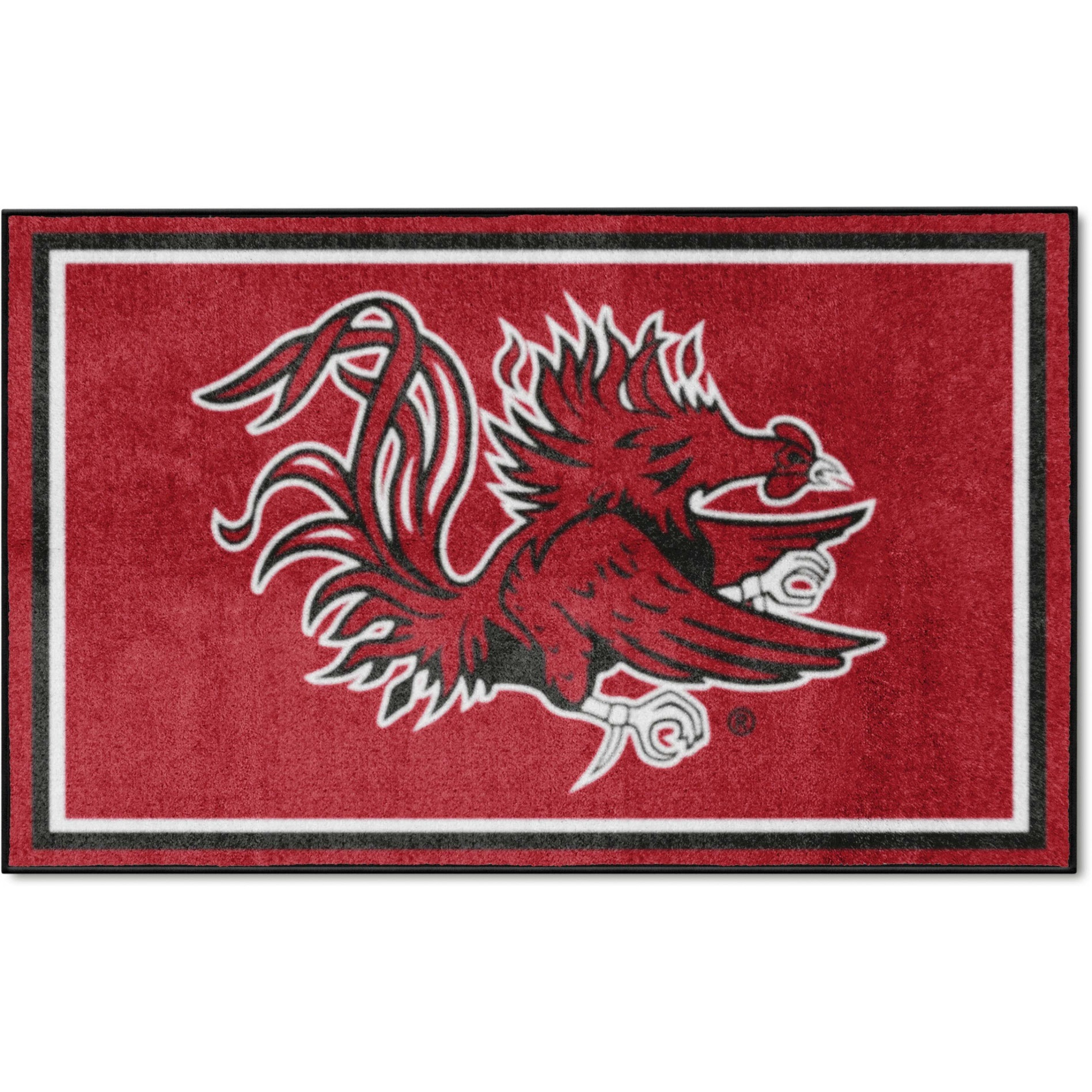 South Carolina Gamecocks 4ft. x 6ft. Plush Area Rug