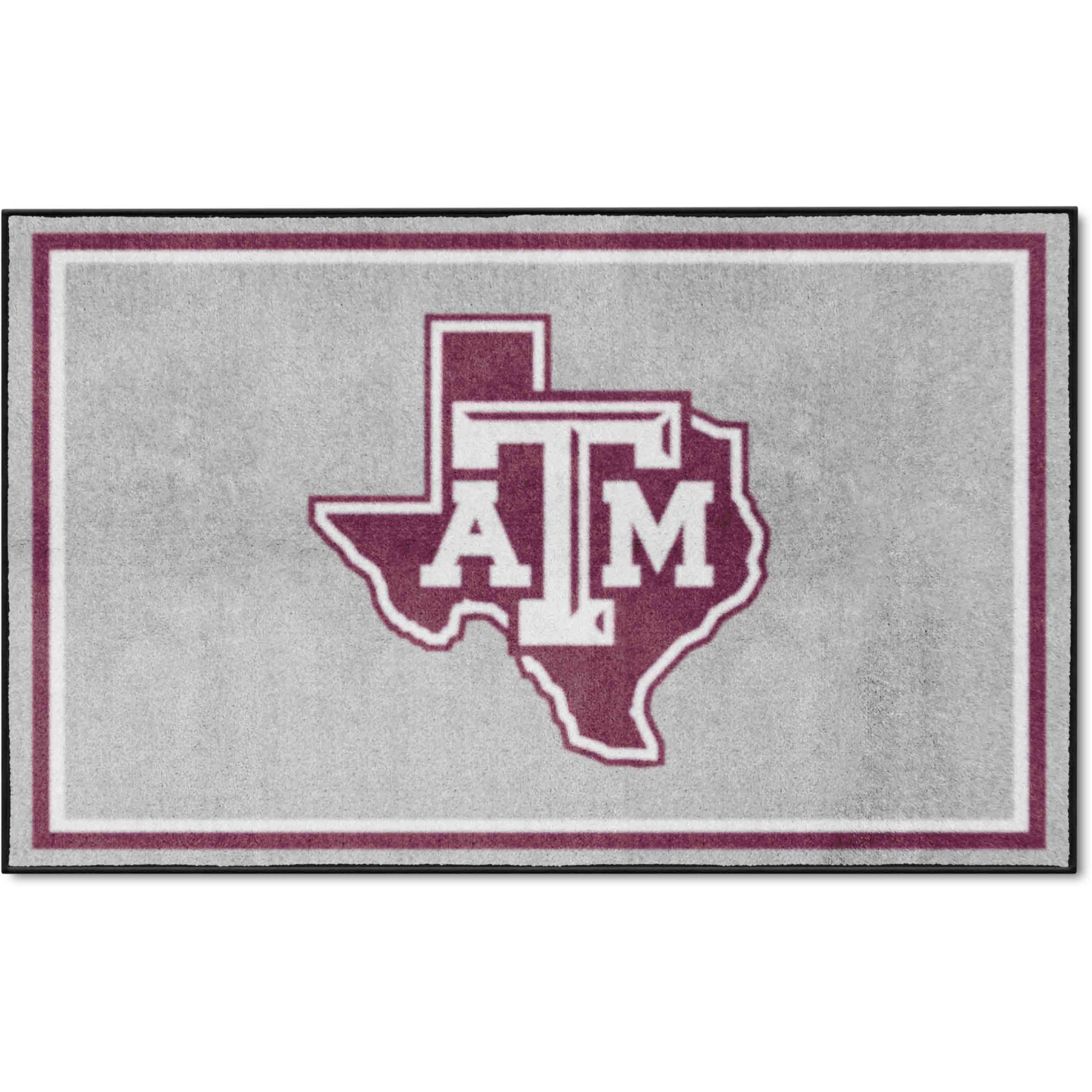 Texas A&M Aggies 4ft. x 6ft. Plush Area Rug, Gary
