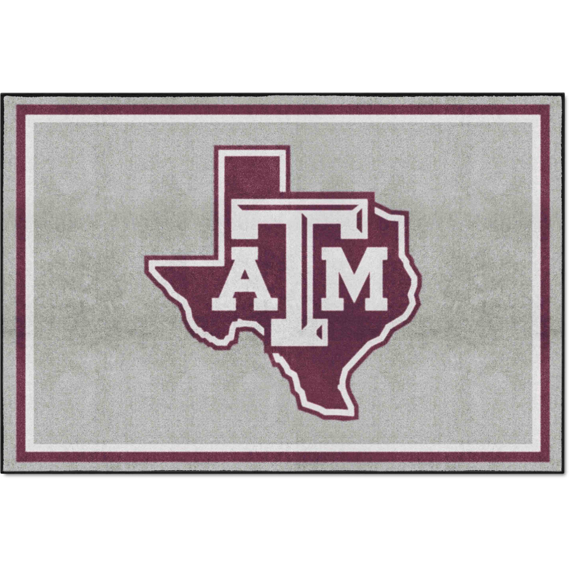 Texas A&M Aggies 5ft. x 8 ft. Plush Area Rug, Gary