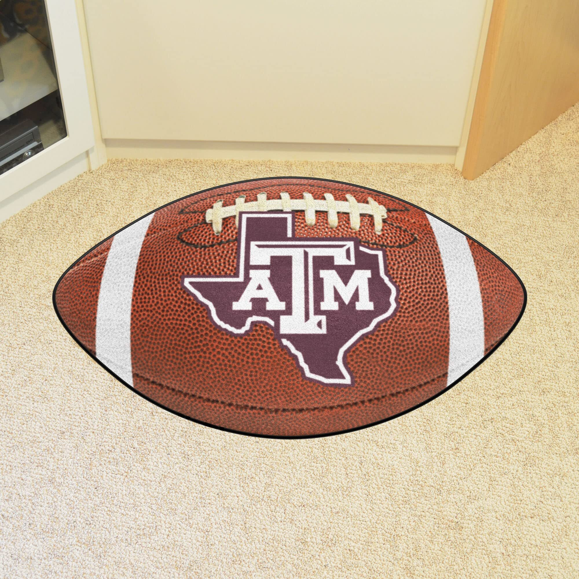 Texas A&M Aggies Football Rug - 20.5in. x 32.5in.