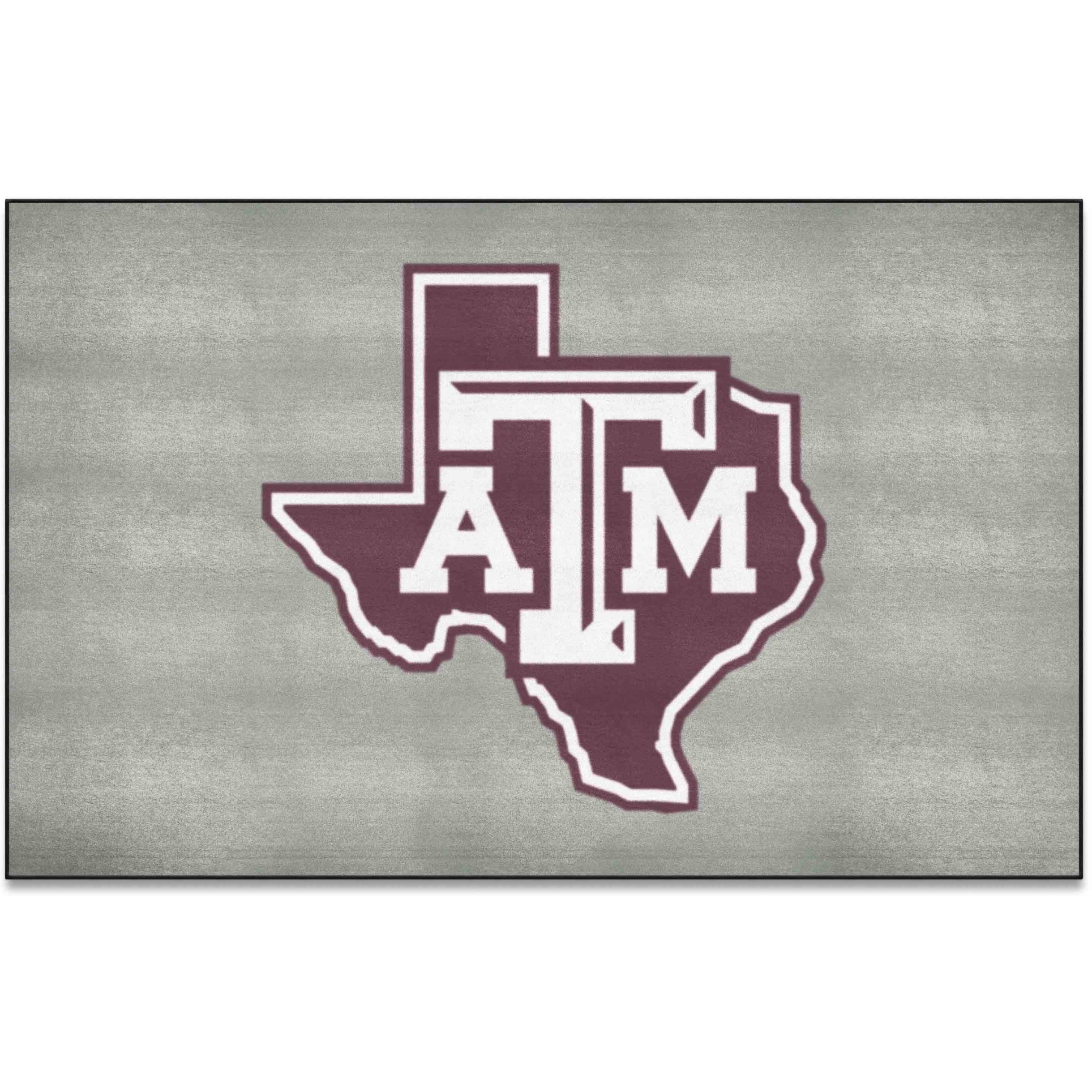 Texas A&M Aggies Ulti-Mat Rug, Gary - 5ft. x 8ft.