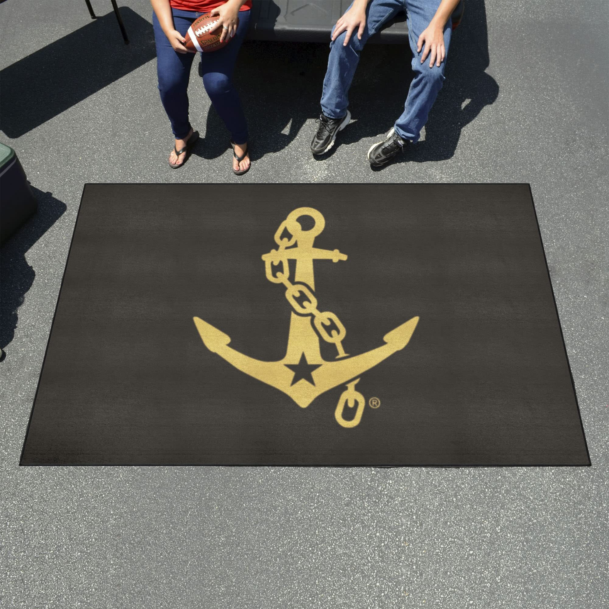 Vanderbilt Commodores Ulti-Mat Rug, Anchor Logo - 5ft. x 8ft.