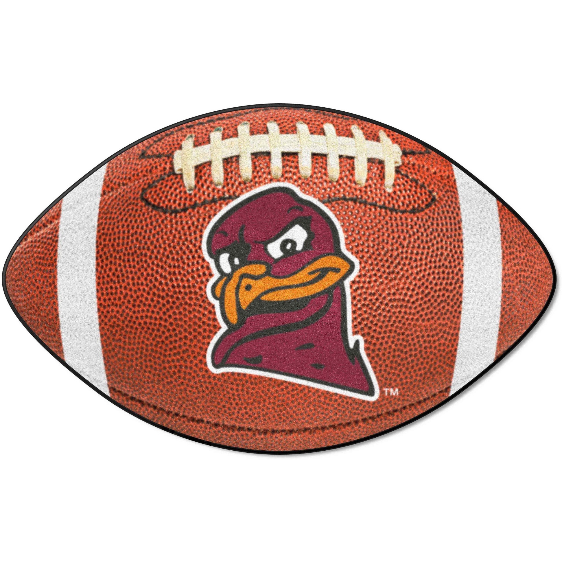 Virginia Tech Hokies Football Rug - 20.5in. x 32.5in.