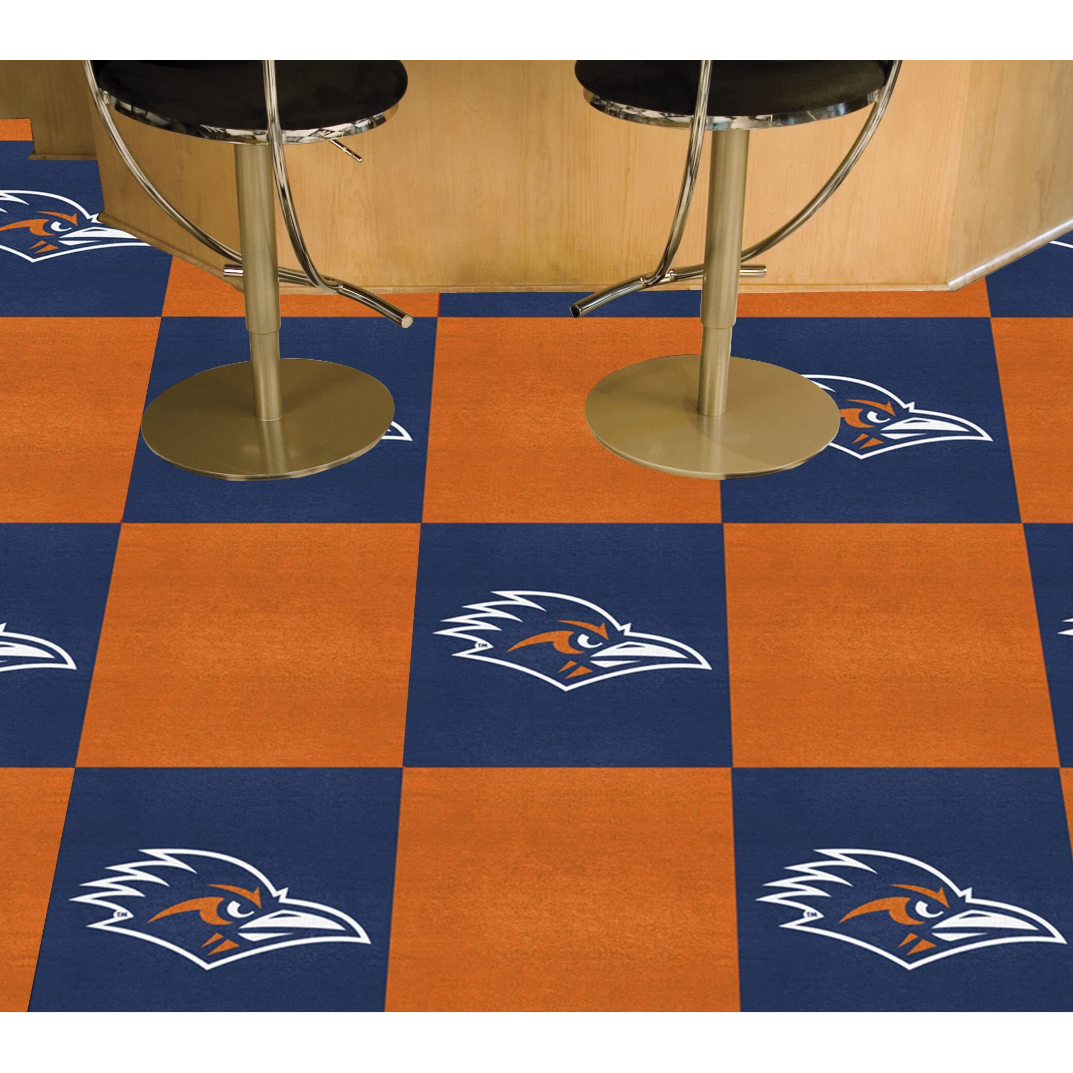 UTSA Roadrunners Team Carpet Tiles - 45 Sq Ft.