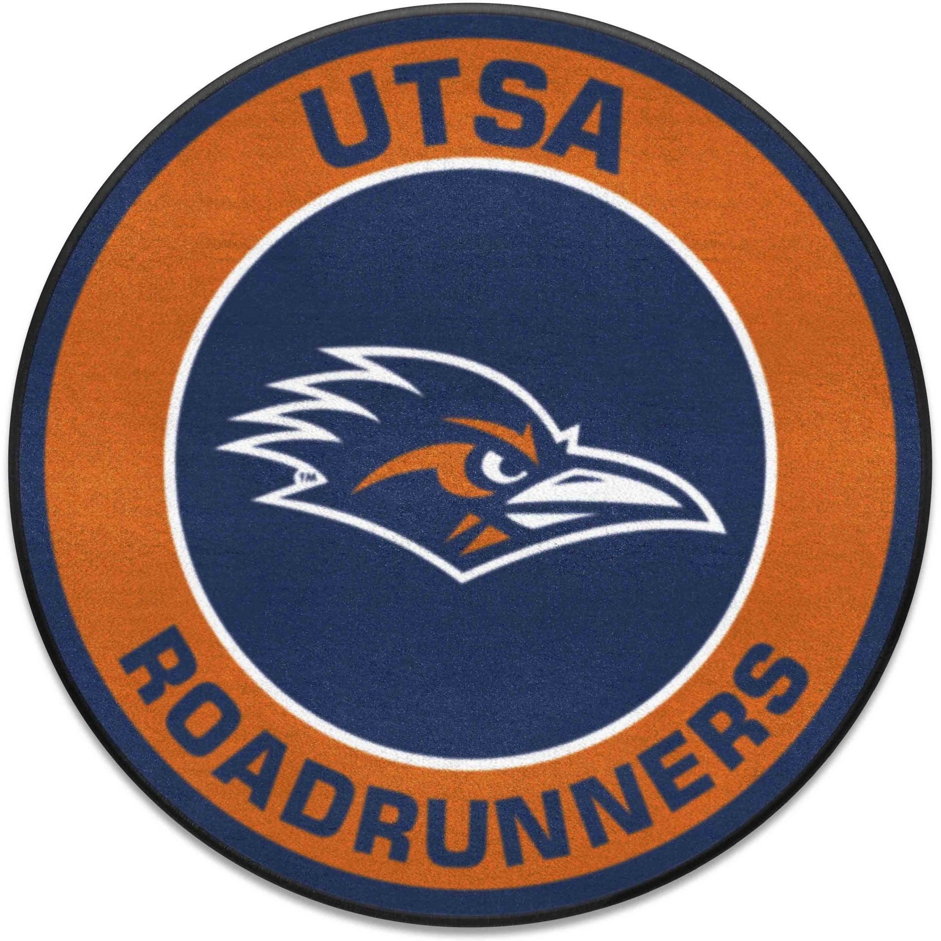 UTSA Roadrunners Roundel Rug - 27in. Diameter