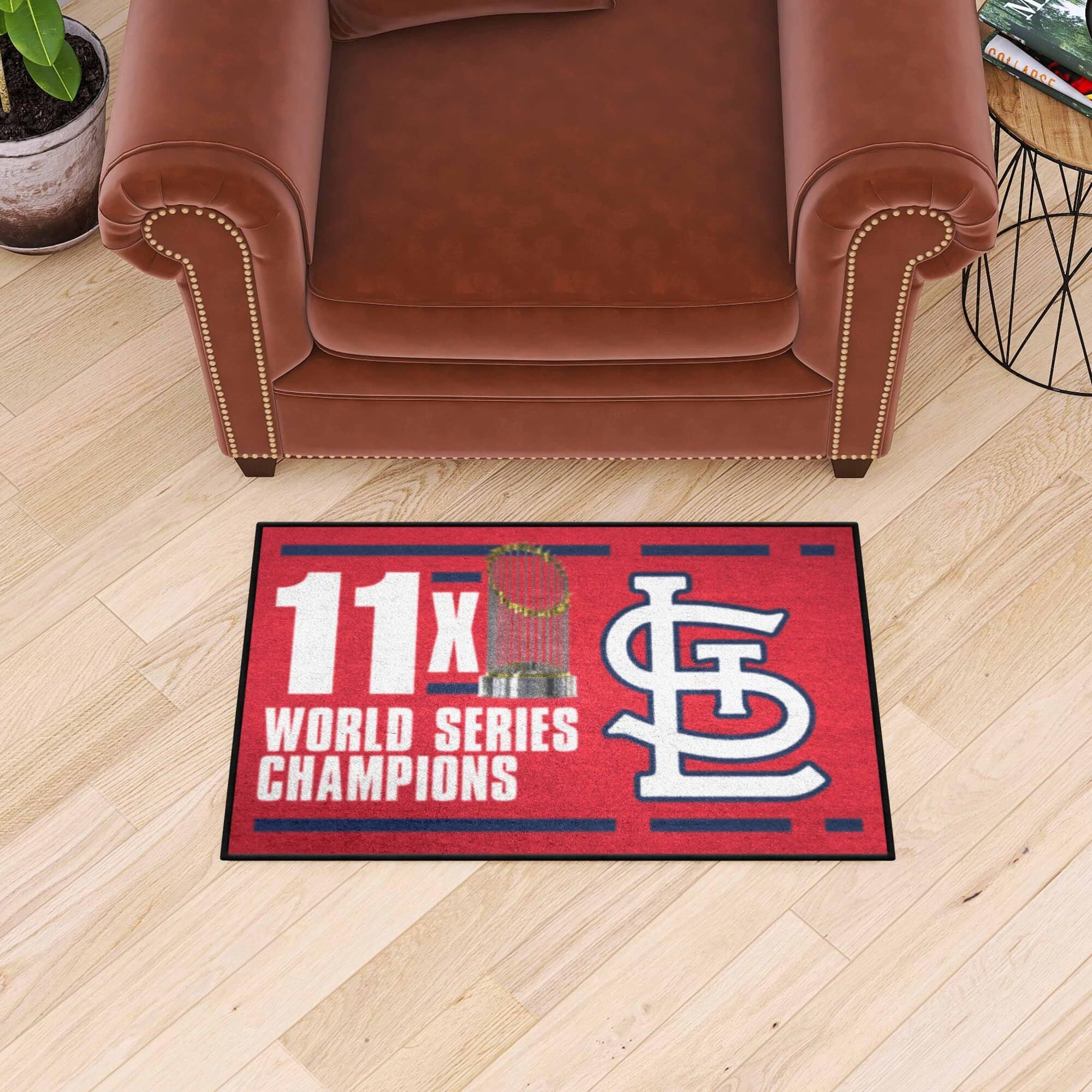 St. Louis Cardinals Dynasty Starter Mat Accent Rug - 19in. x 30in.