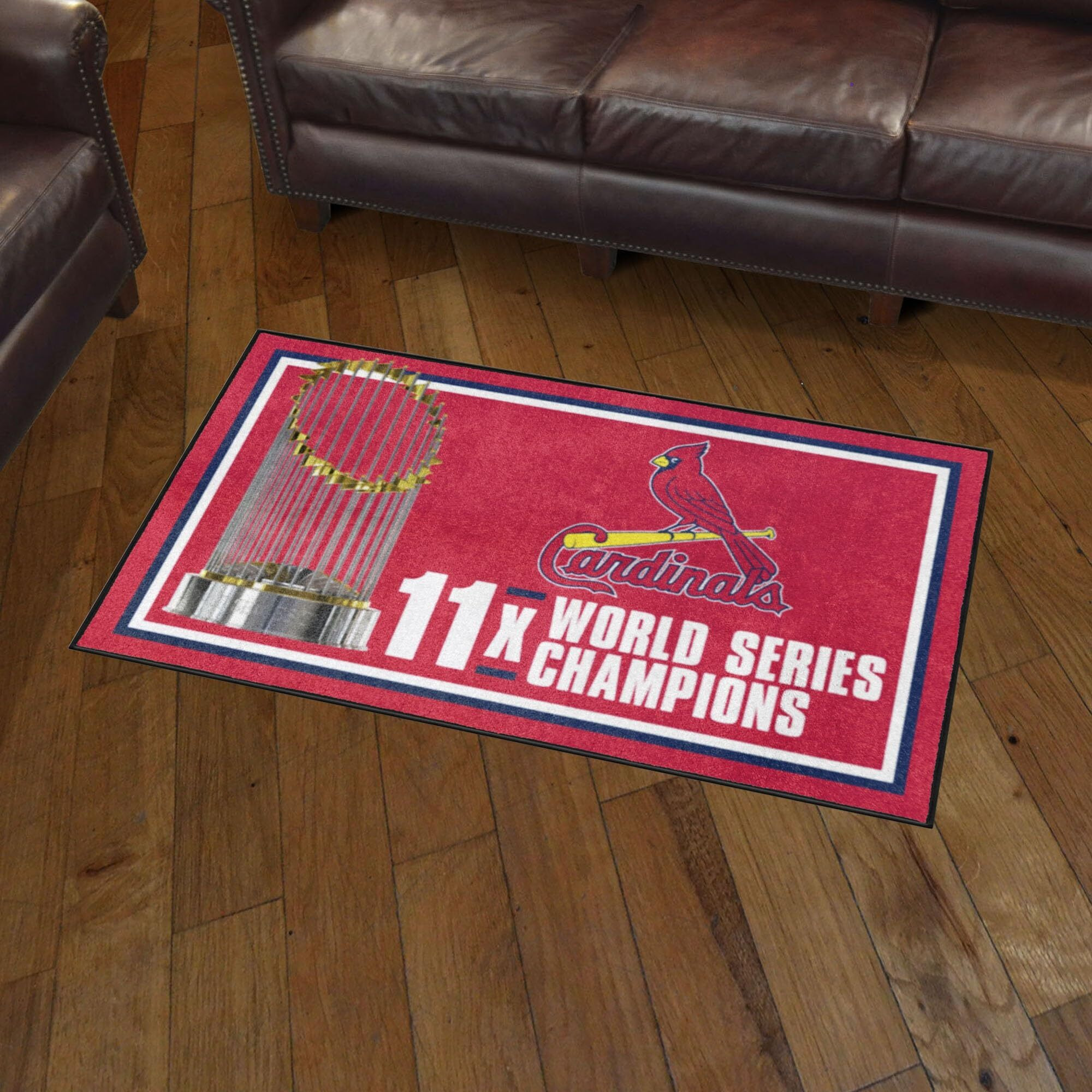 St. Louis Cardinals Dynasty 3ft. x 5ft. Plush Area Rug