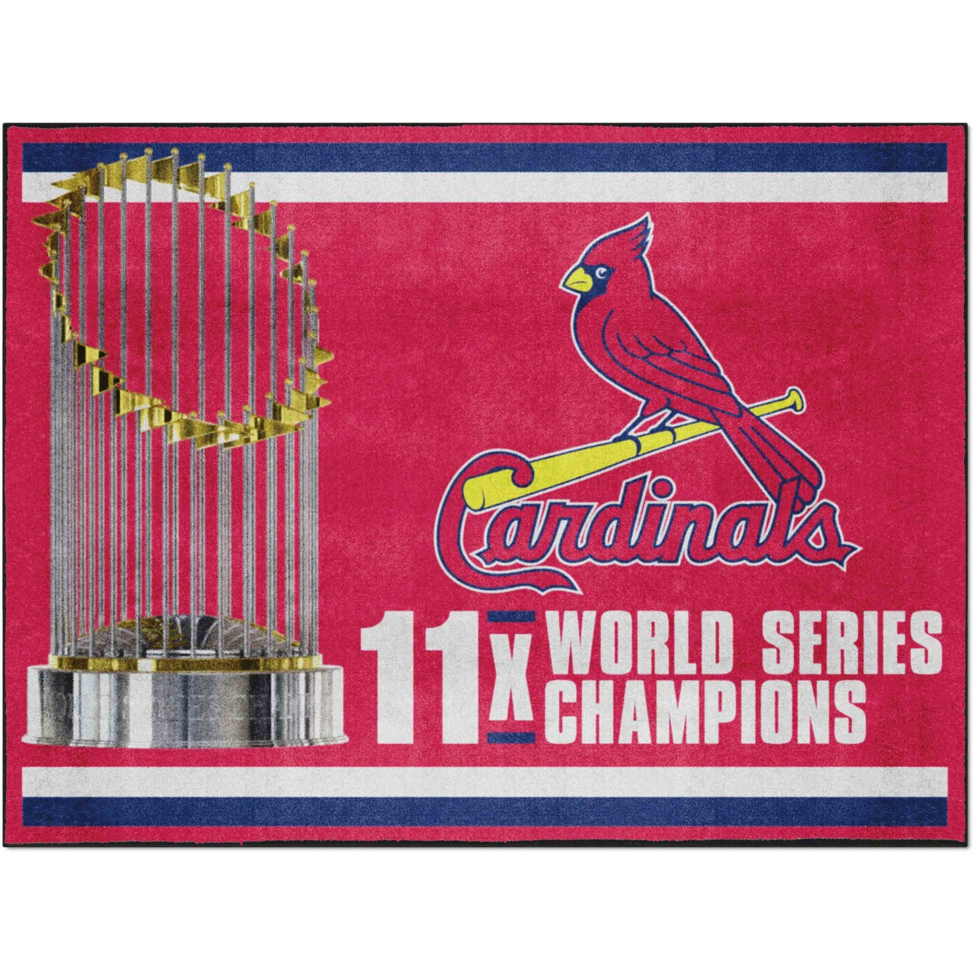 St. Louis Cardinals Dynasty 8ft. x 10 ft. Plush Area Rug