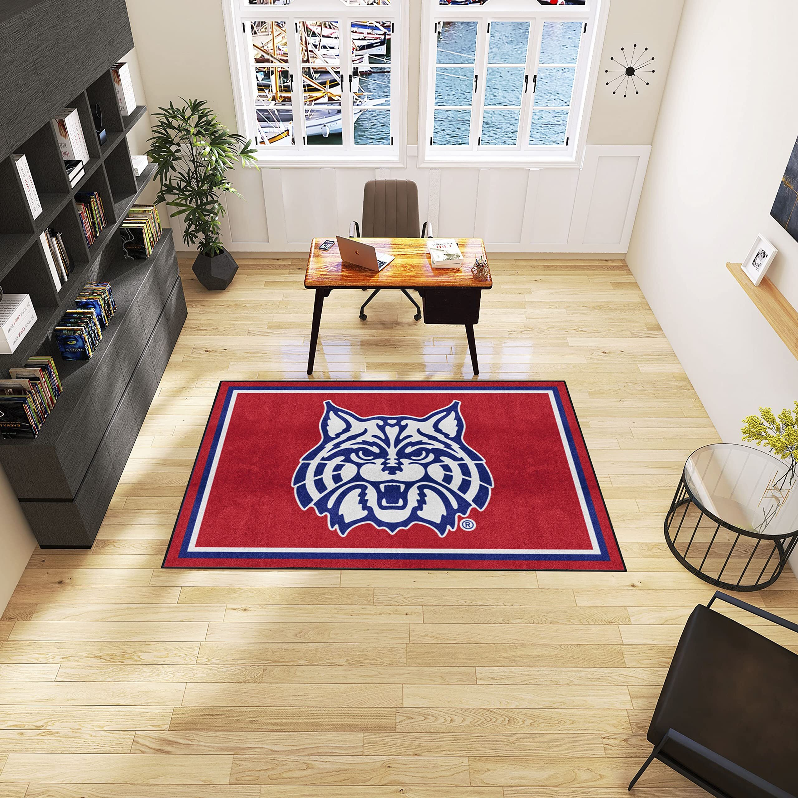 Arizona Wildcats 5ft. x 8 ft. Plush Area Rug