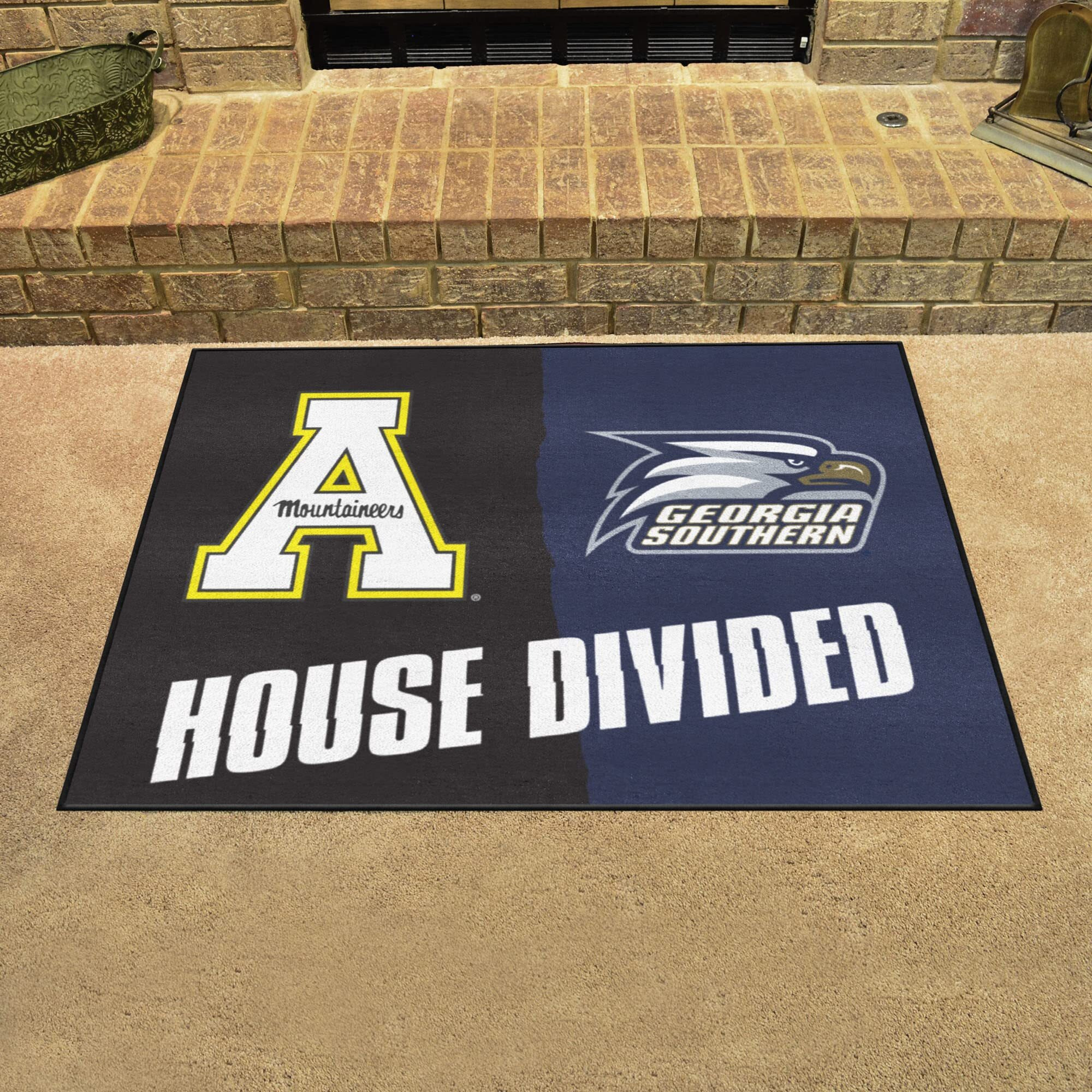 Appalachian State Mountaineers House Divided Rug - 34 in. x 42.5 in.