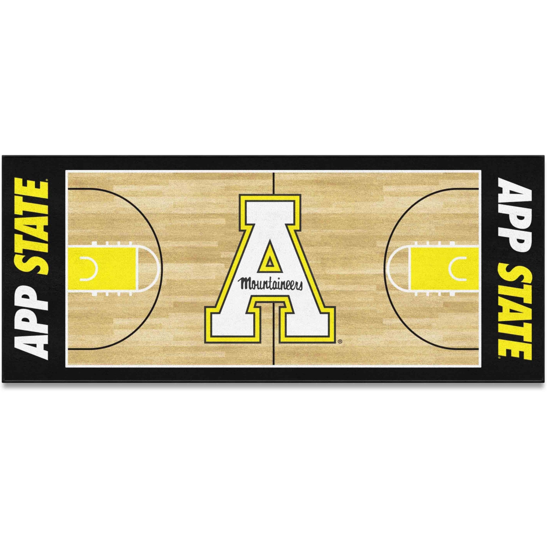 Appalachian State Mountaineers Court Runner Rug - 30in. x 72in.