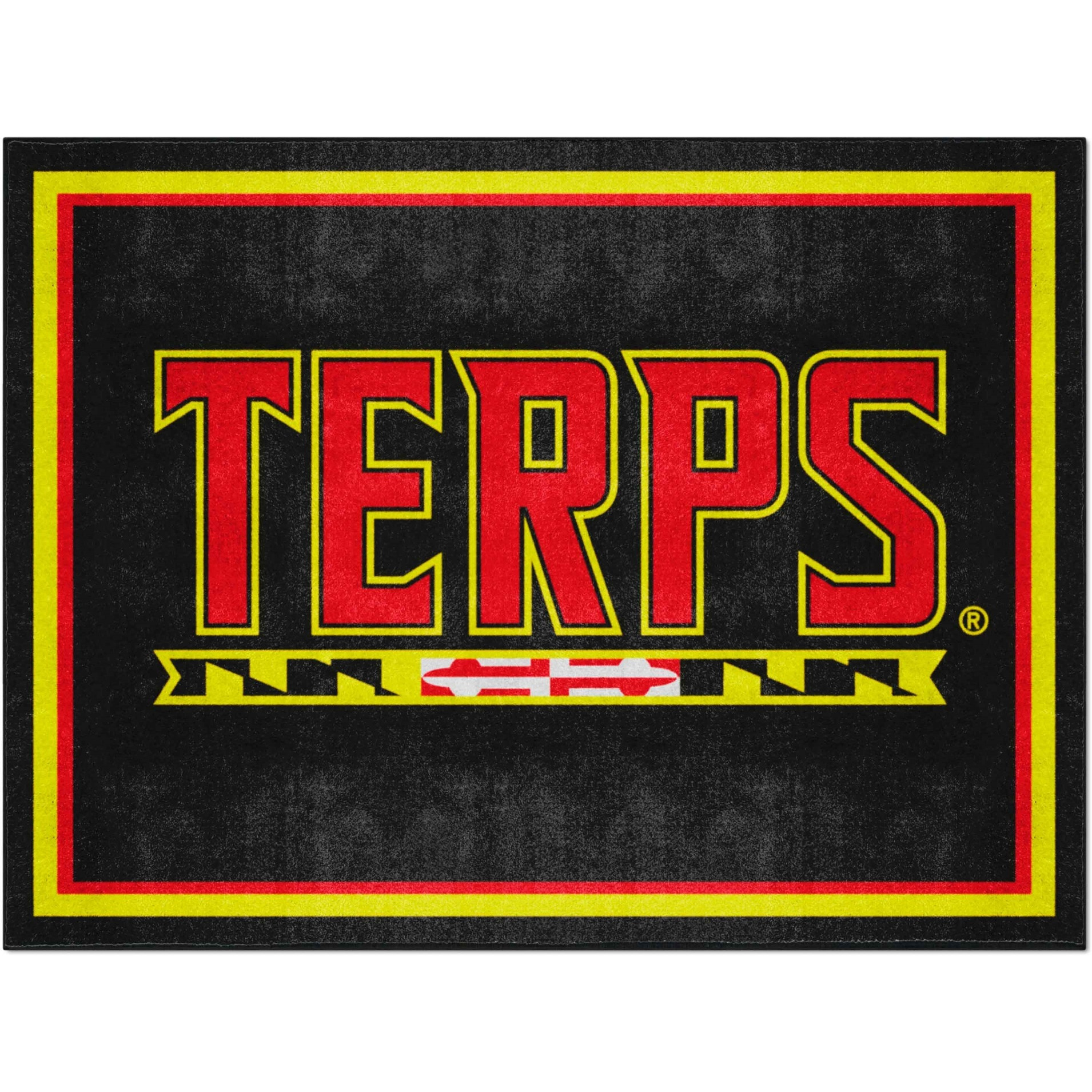 Maryland Terrapins 8ft. x 10 ft. Plush Area Rug